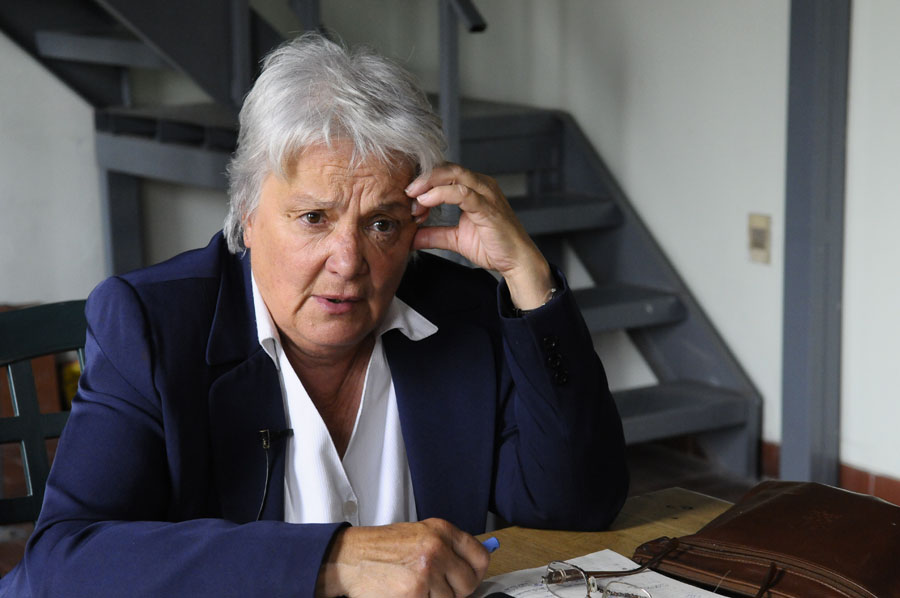 Lucía Topolansky. Foto: D. Borrelli