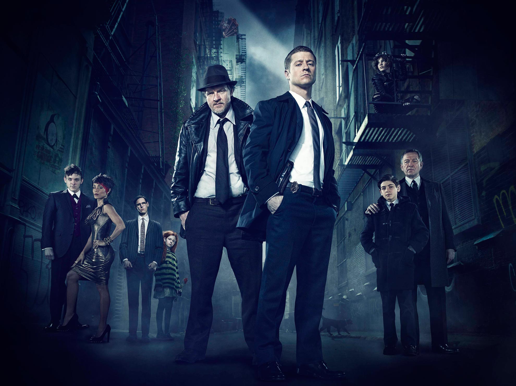 <i>Gotham </i>es la serie de Warner Channel que cuenta la adolescencia de Batman.