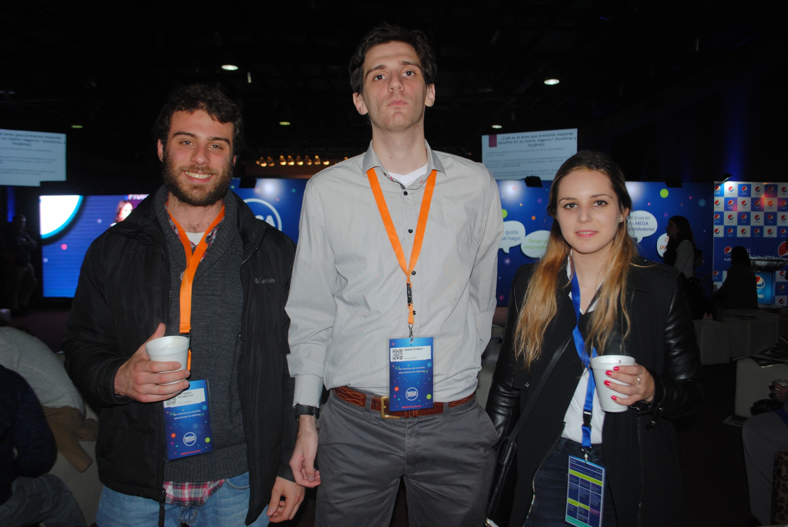 José Arsuaga, Ignacio Cortazzo, Belén Buglione.