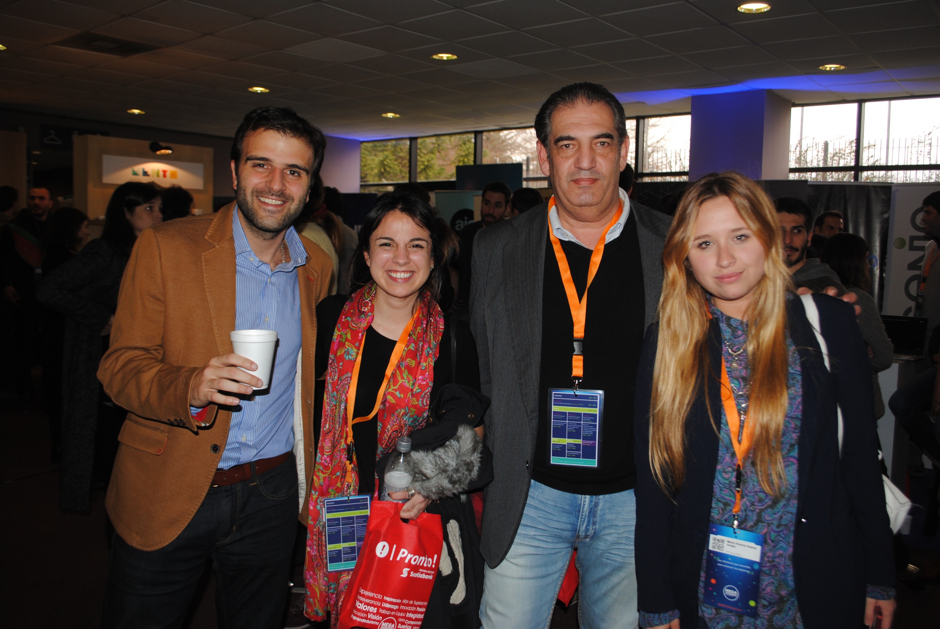 Krikor Attarian, Victoria Ortíz, Carlos Berrutti, Victoria Suárez.