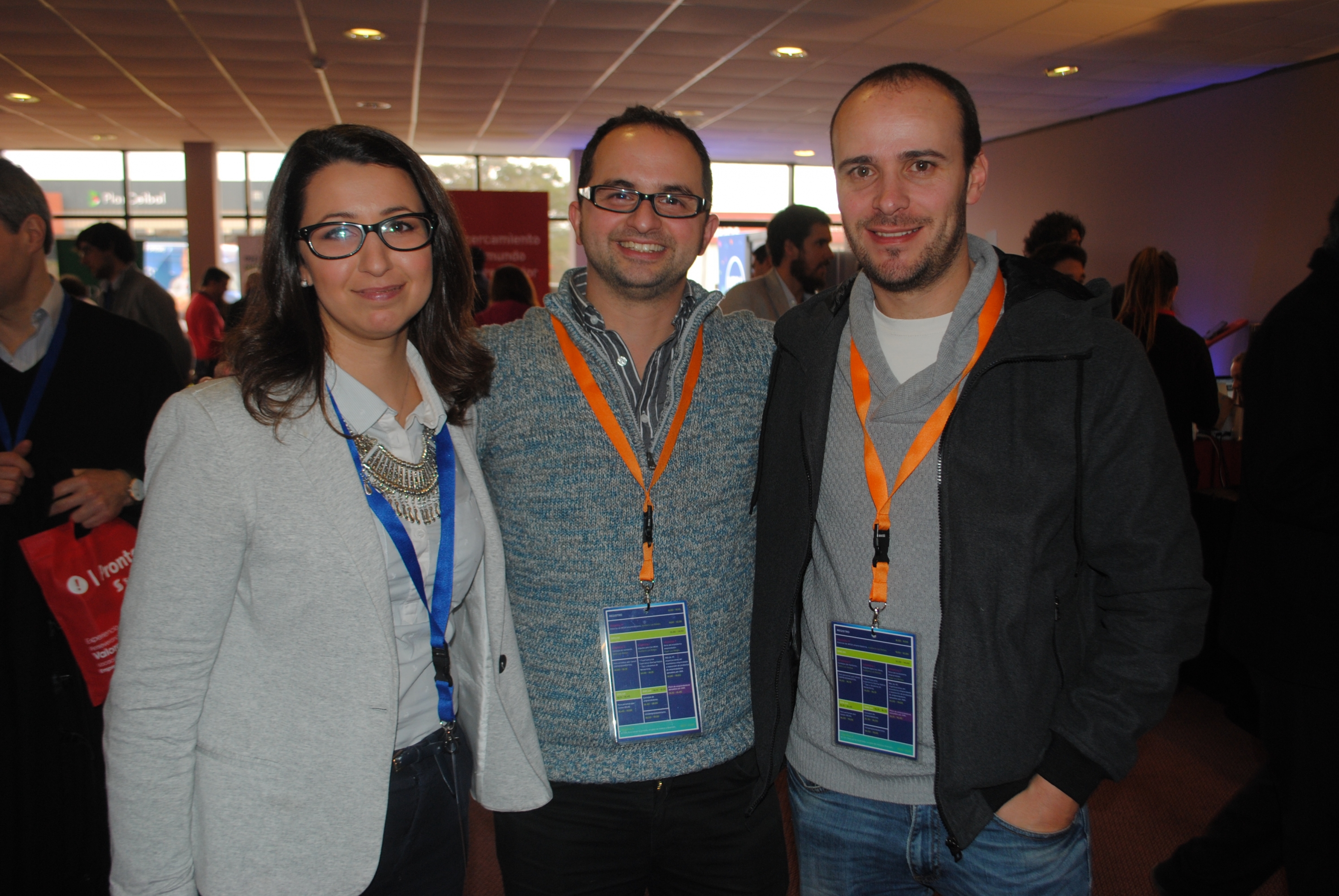 Tania Gaitán, Andrés Galperín, Cesar Grazioli.