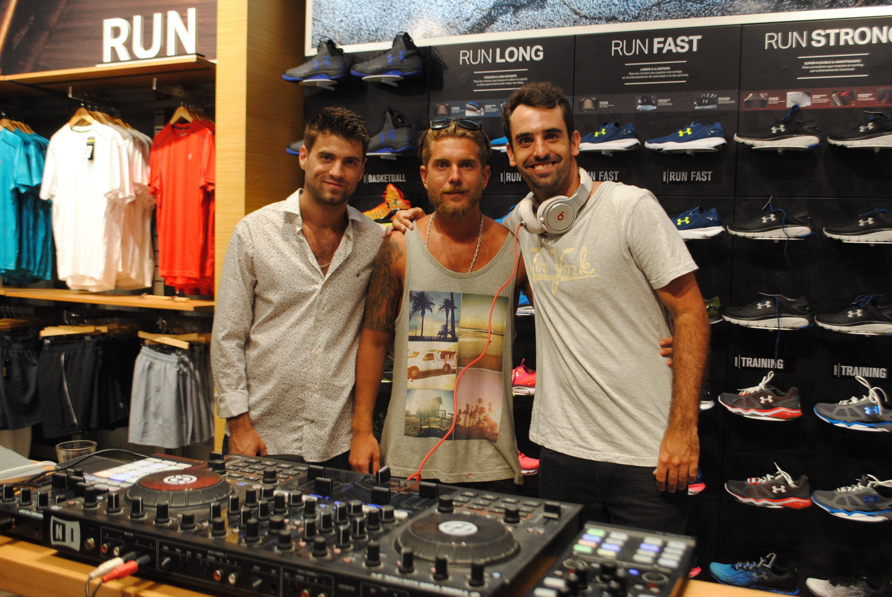 Gabriel Álvarez, Ignacio Salvo, Rafael Rodríguez Larreta.