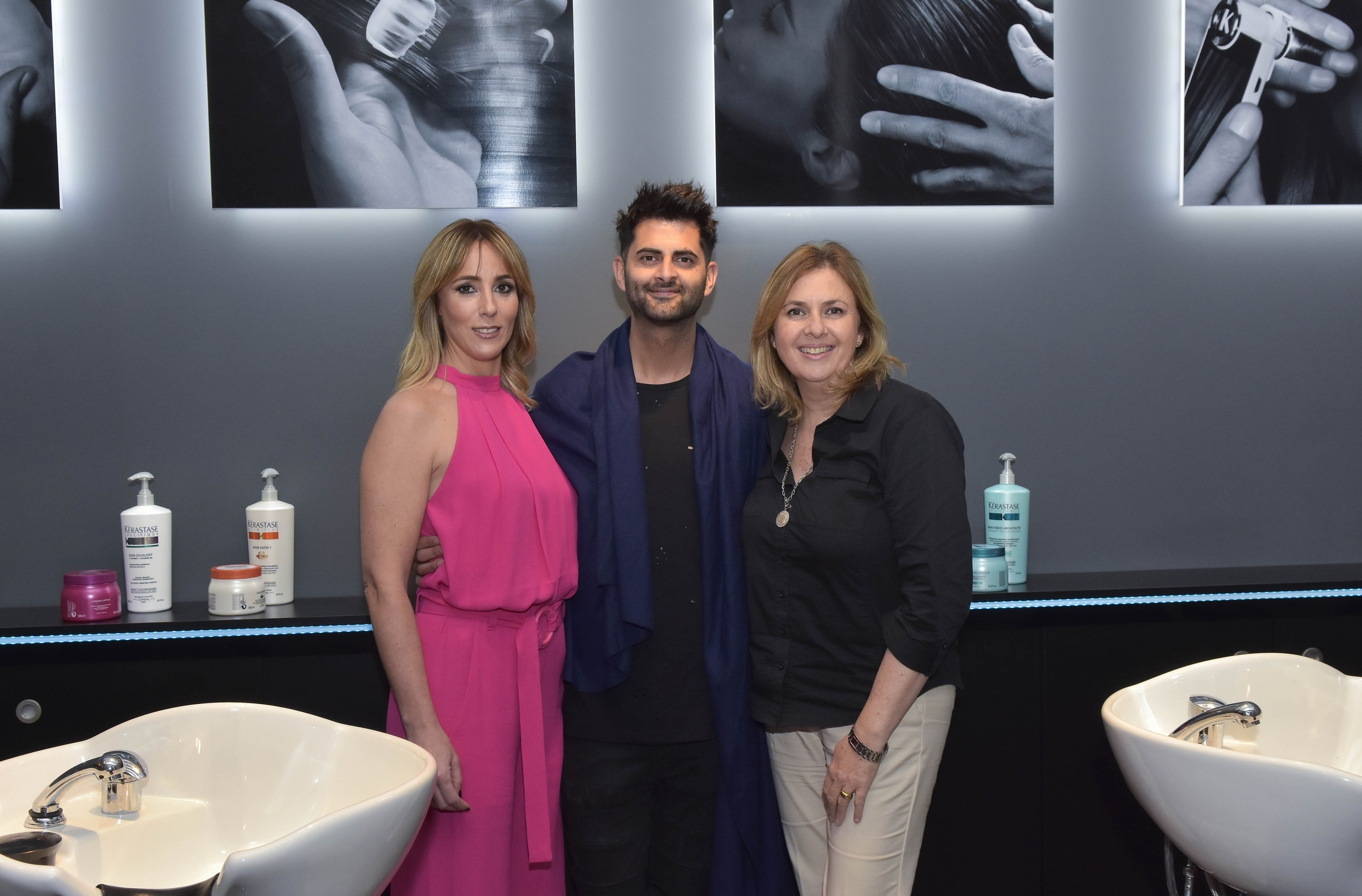 Analía Mainere, Nicolás Pintos, Daniella Dalessandro.