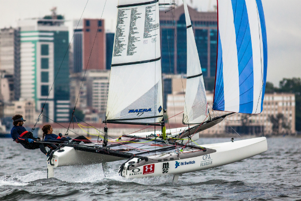 Mariana Foglia y Pablo Defazio competirán en Nacra17.