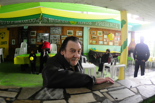 El Club Cerrito, una de las grandes instituciones del barrio. Foto: Marcelo Bonjour.