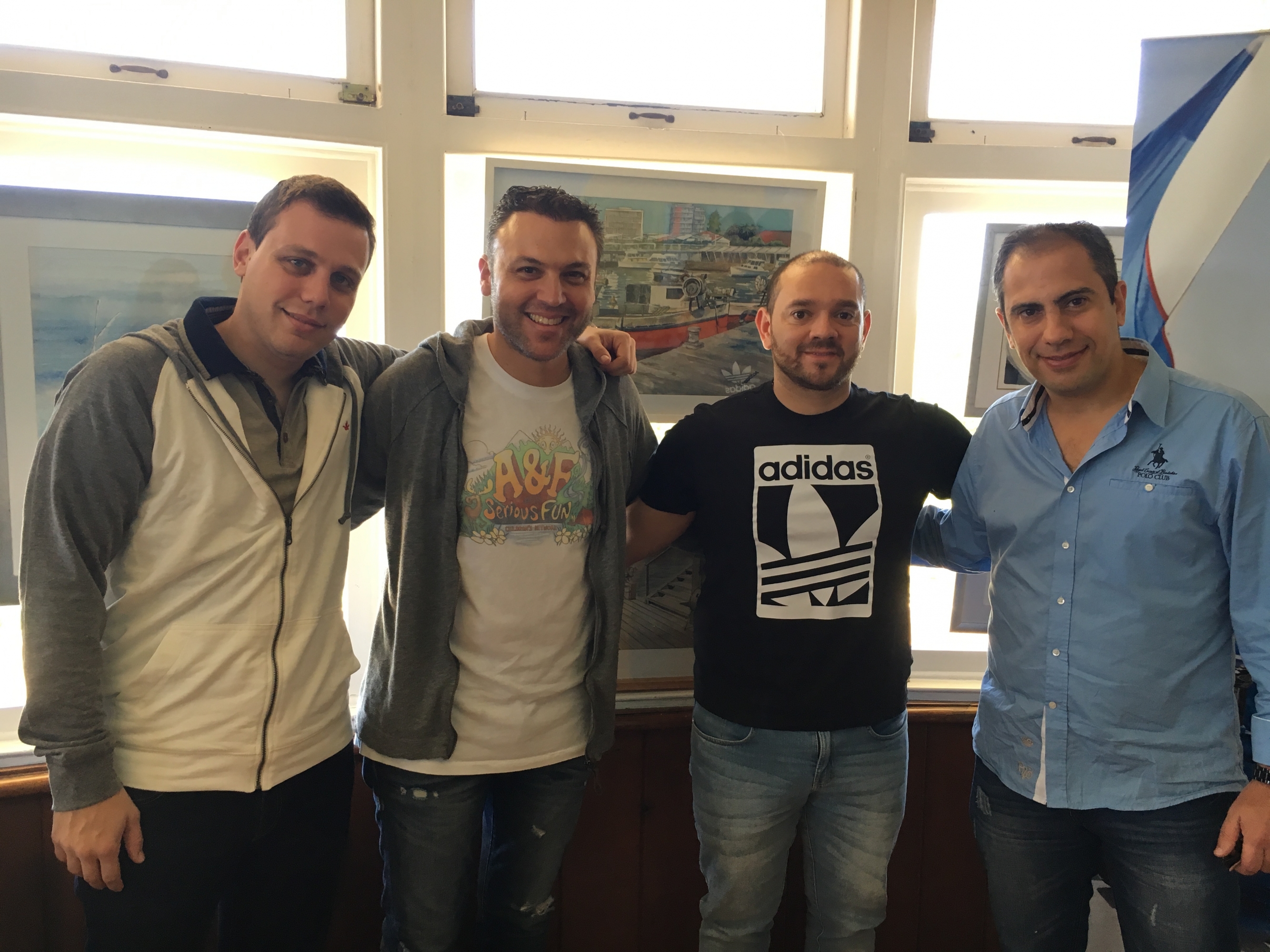 Pablo Londinsky, Diego Jokas, Mario Martínez, César Bianchi.