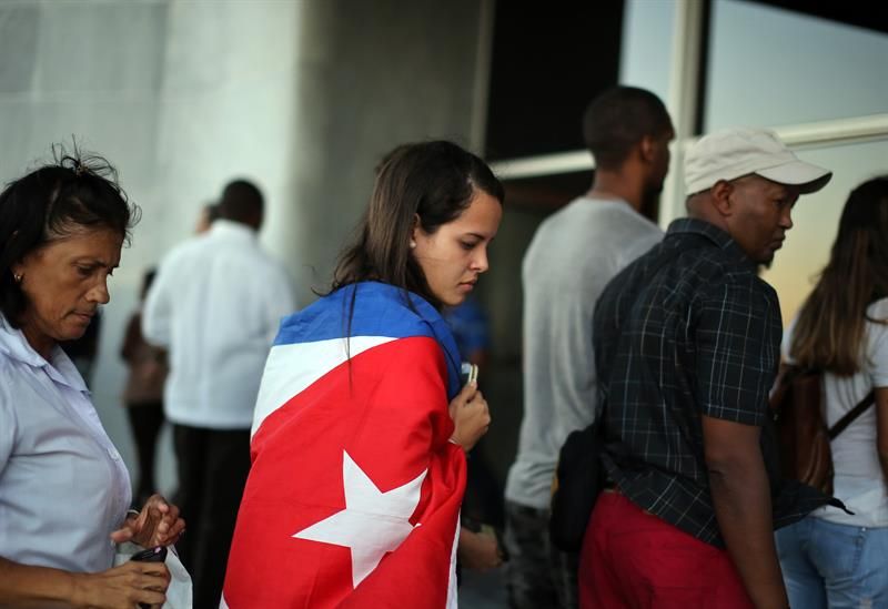 Homenajes a Fidel Castro en Cuba. Foto: EFE