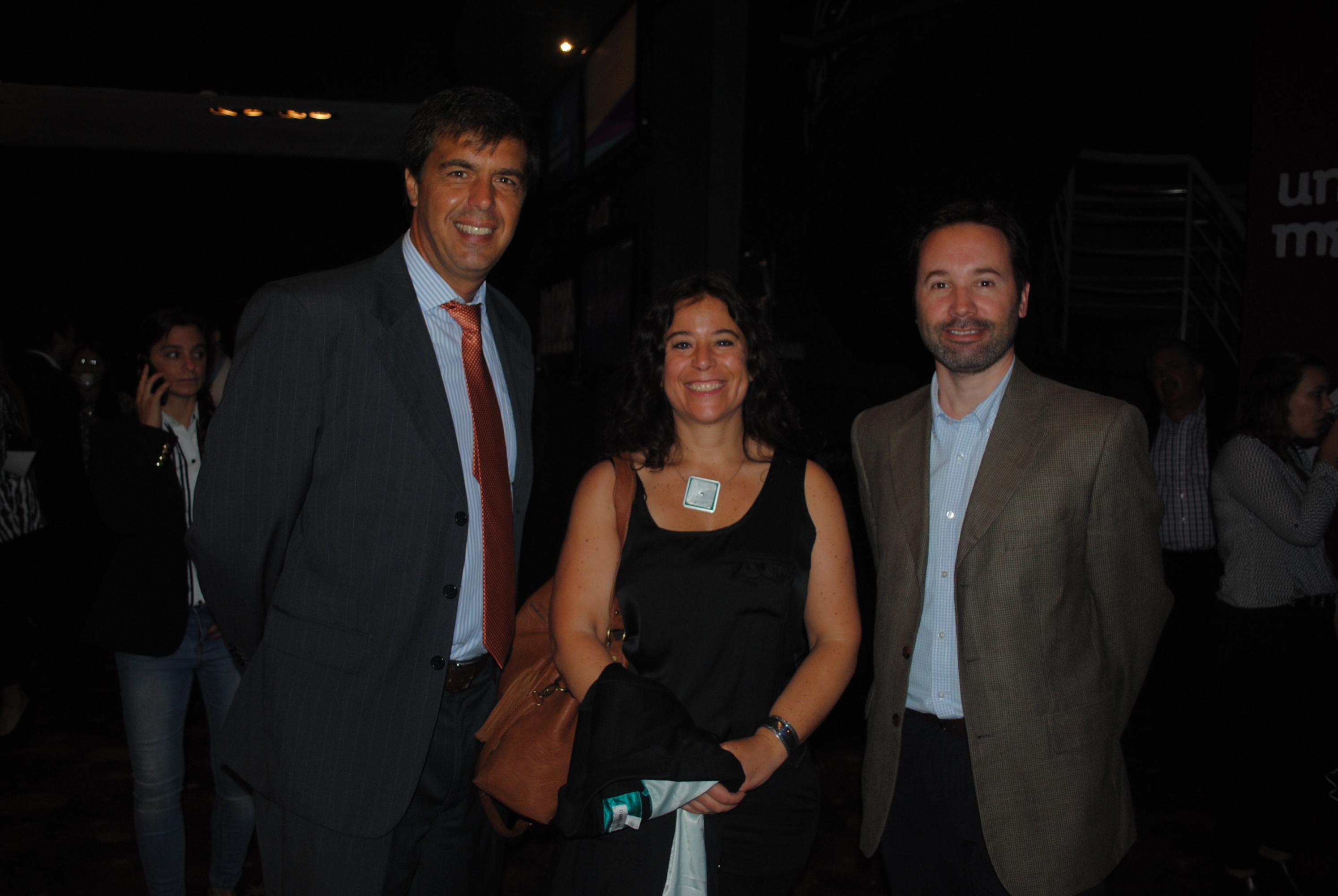 César Caggiano, María Julia Fernández, Martín Gómez.