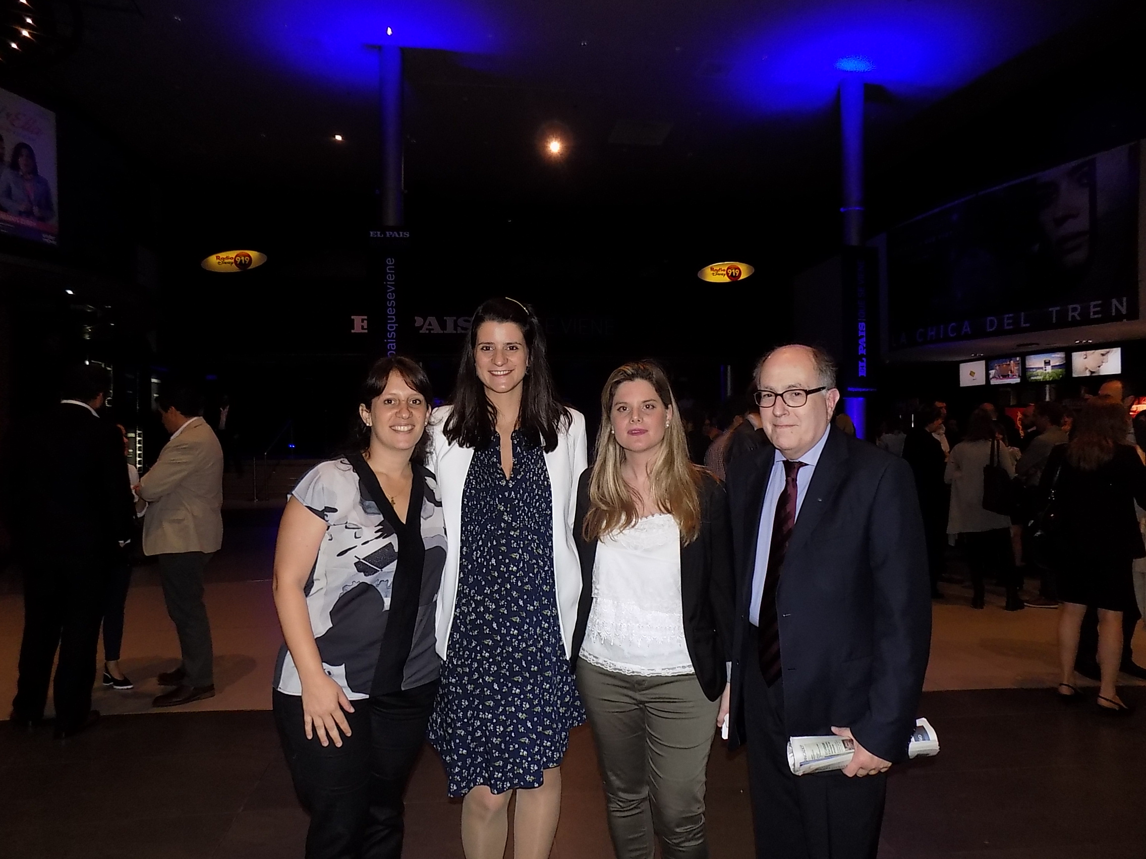 Lucía Baldomir, Marcela Dobal, Mónica Risso, Daniel Rodríguez Oteiza.