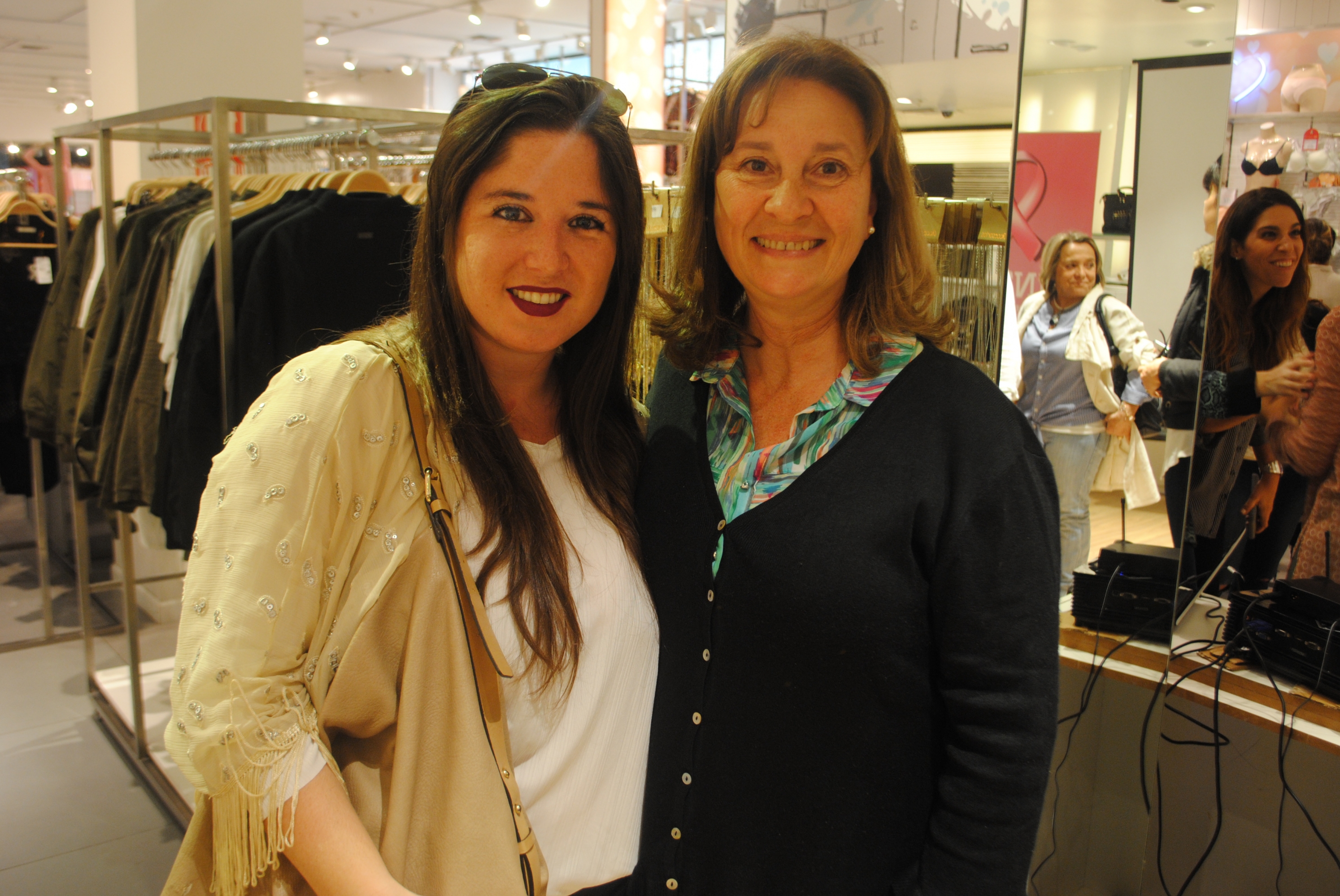 Andrea Moure, Verónica Choren.