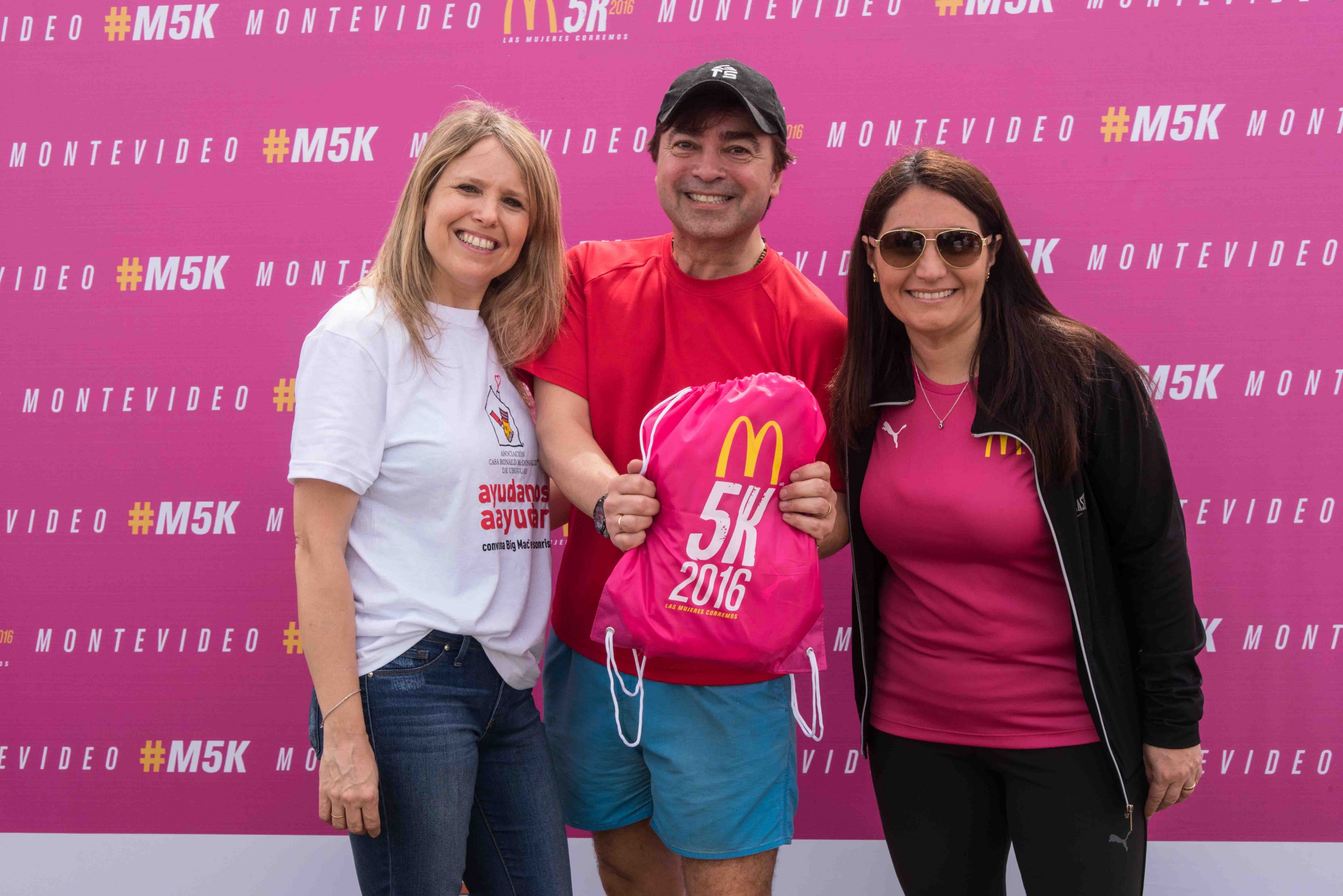 Sandra Marcos, Daniel Guazzo, Karina Montiel.