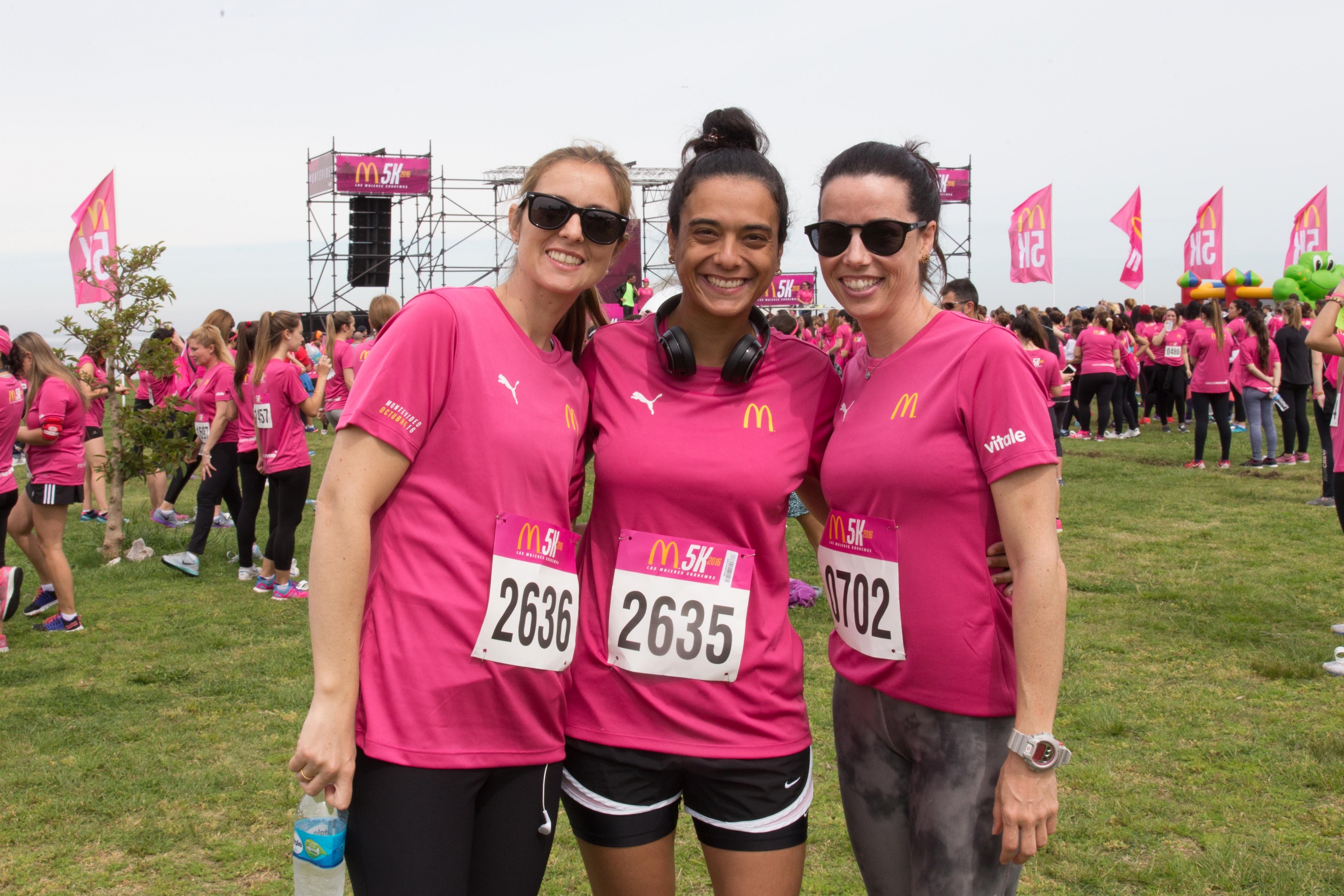 María Clara Pessoa, Natalia Marcora, Micheli Seferian.