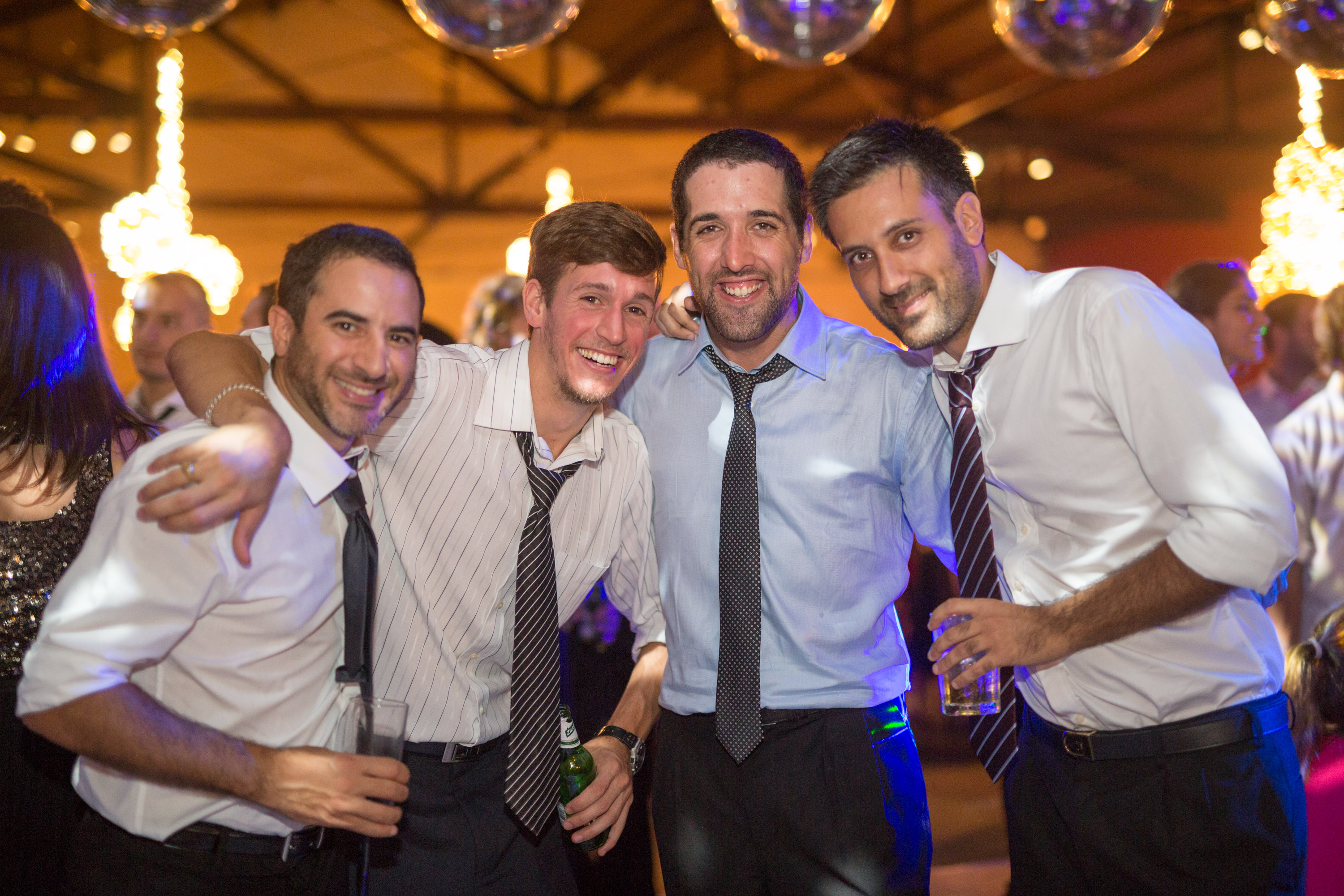 Pablo y Nicolás Gutierrez, Caracé Rebori, Mauricio Borrego. Foto: Rosasco & Zalduondo.