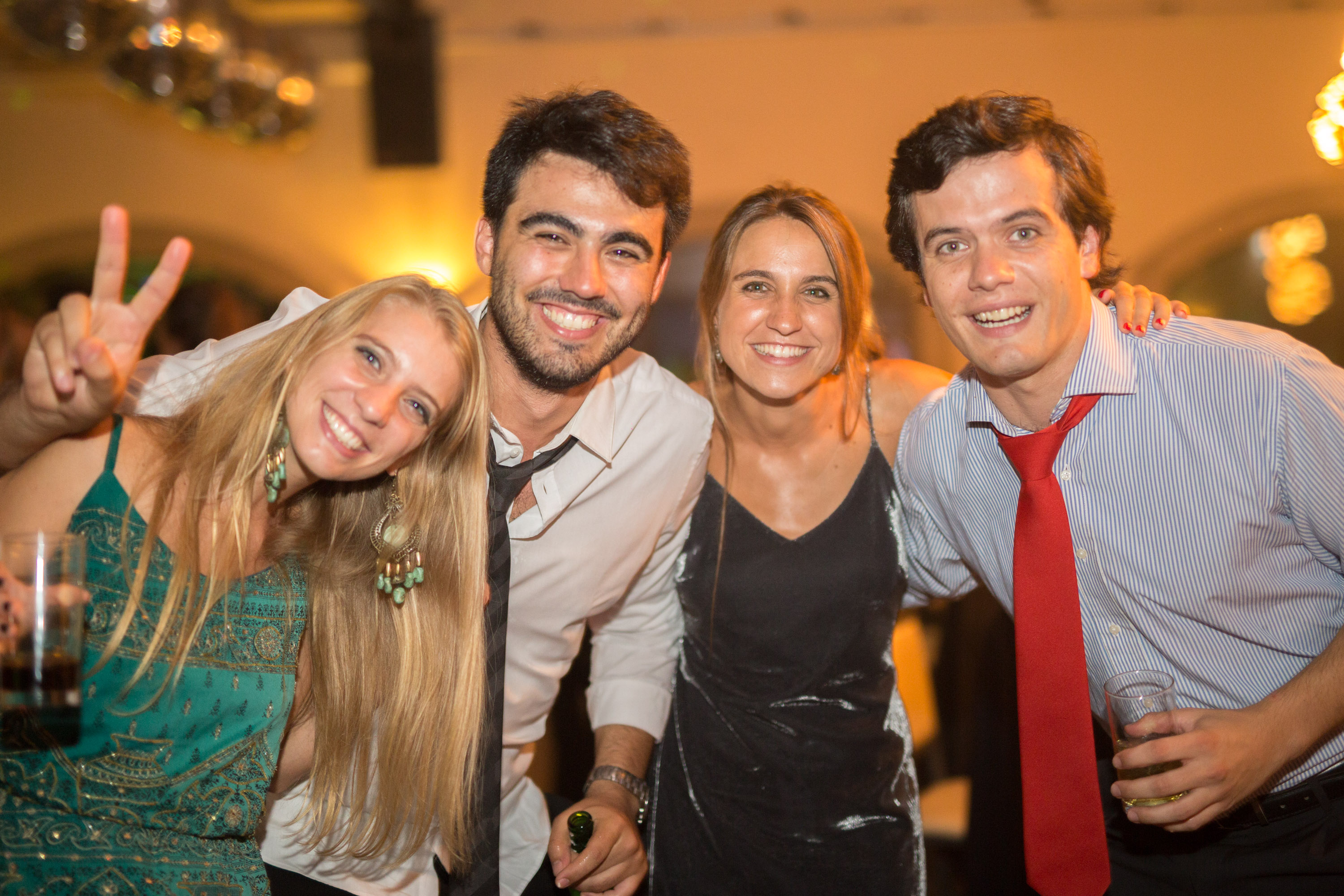 María José Cayon, Nicolás Turturiello, Elina Ocampos Nicolás Dupin. Foto: Rosasco & Zalduondo.