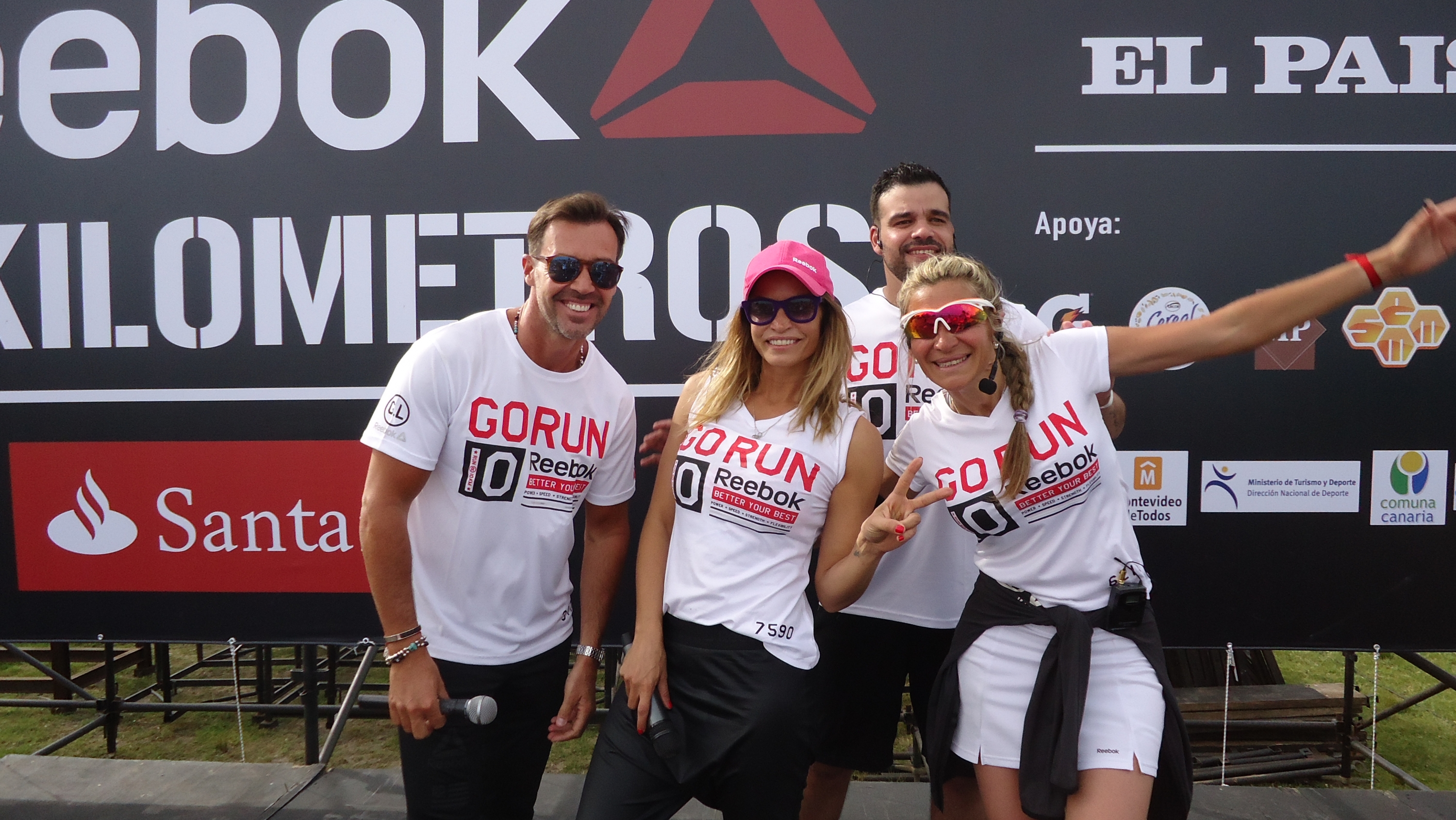 Gustavo López, Claudia Fernández, Leonardo Alanis, Claudia Esteves.