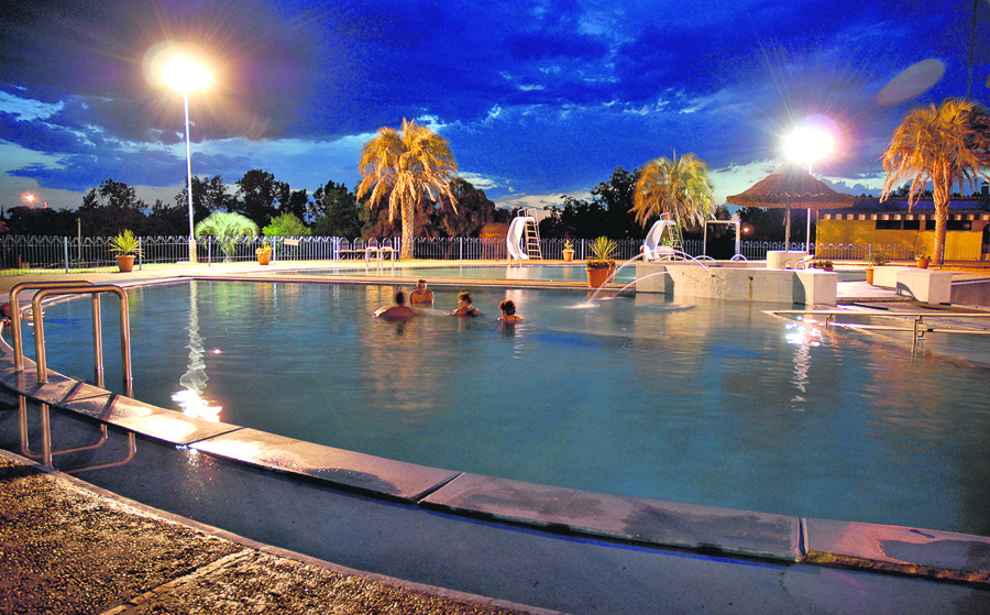 Las termas de Guaviyú vieron aumentar el número de turistas. Foto: Intendencia de Paysandú