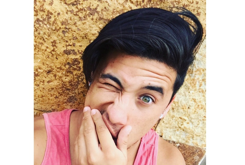 Yao Cabrera, el youtuber uruguayo que permaneció toda la noche en una prisión porteña. Foto: Twitter