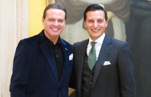 Luis Miguel junto a Nicolás Bijan (@nicolasbijan)