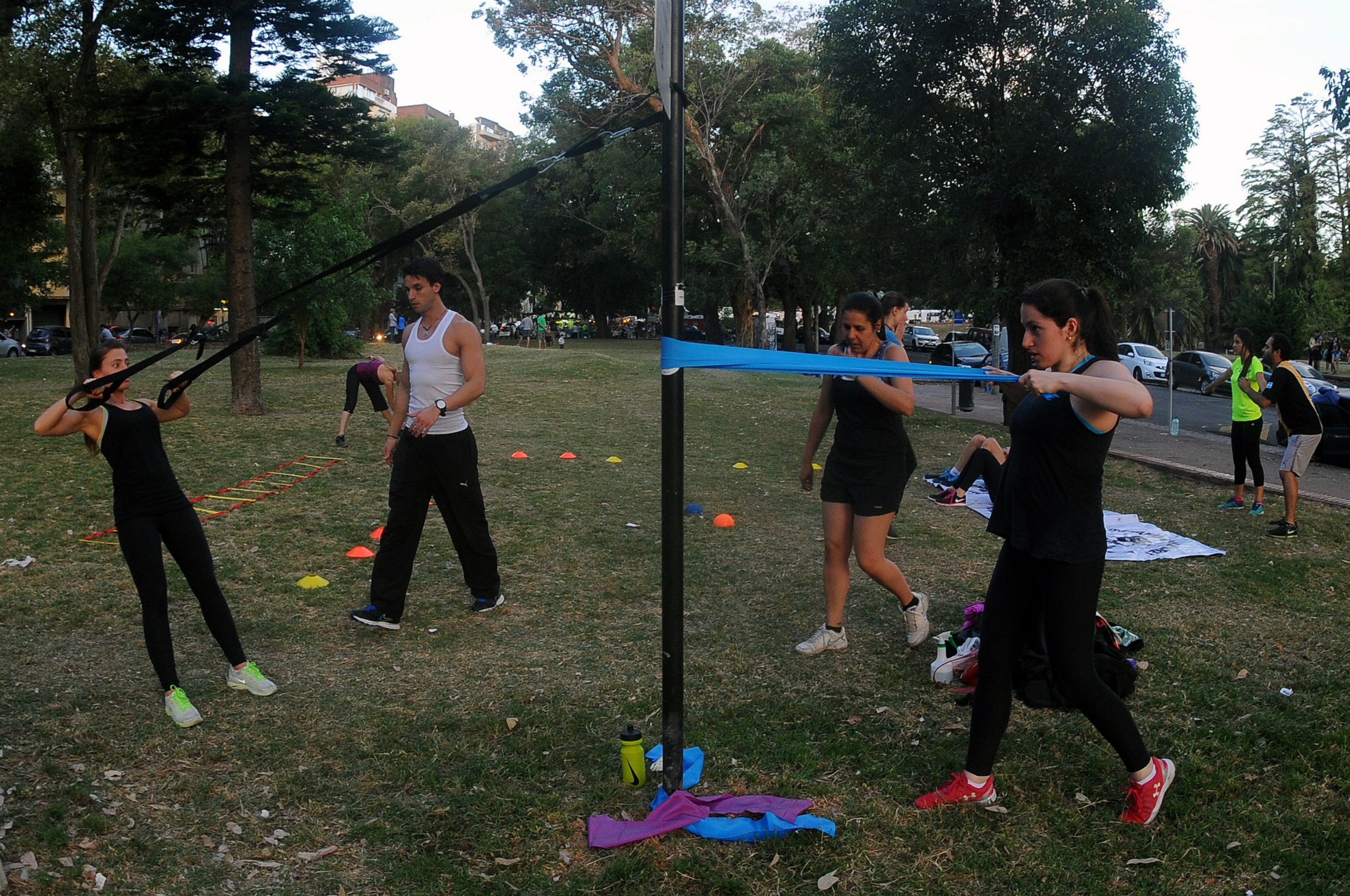 Líber combina el entrenamiento funcional y el fitness, Foto: F. Ponzetto.