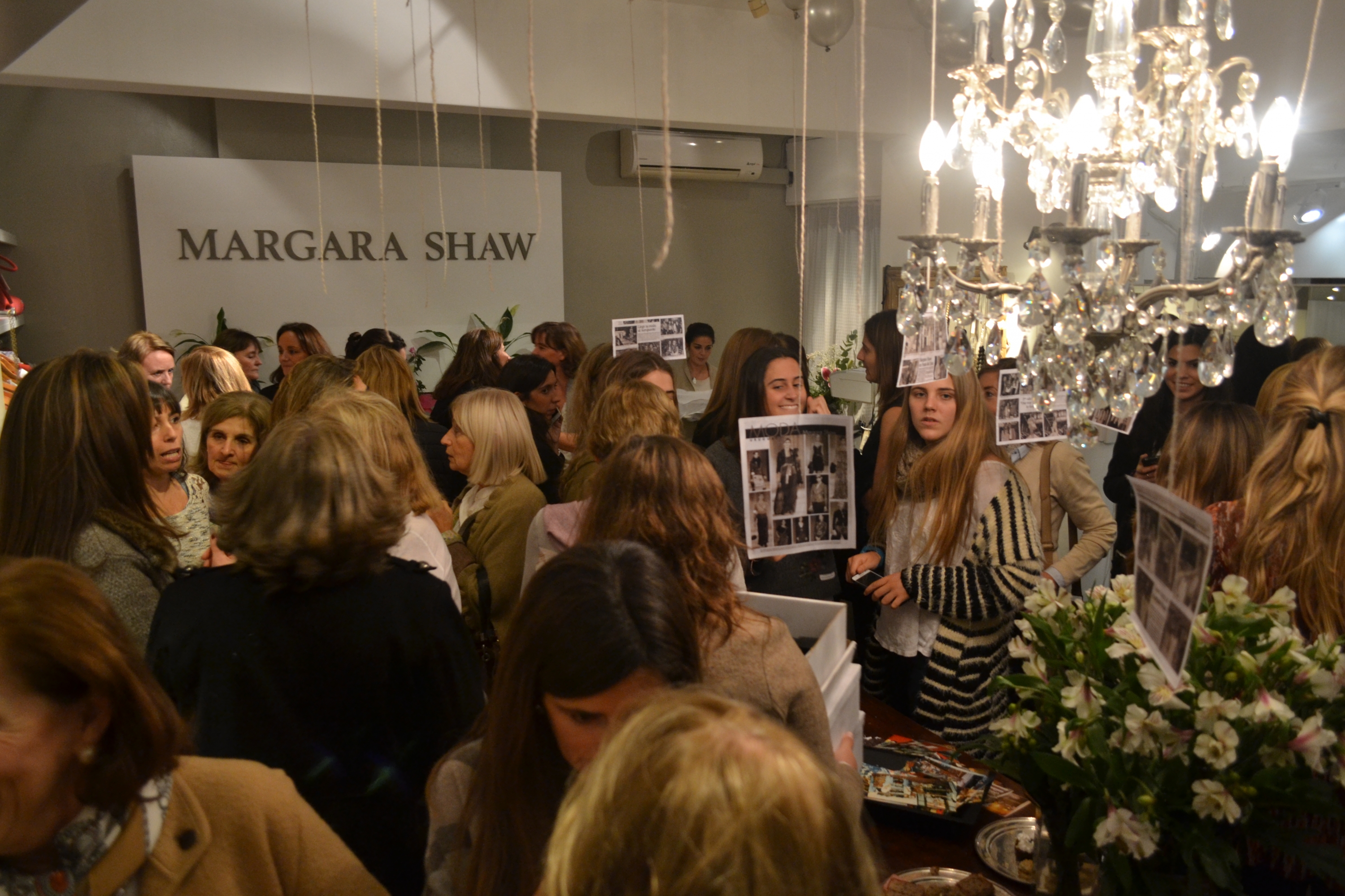 El local durante la celebración.