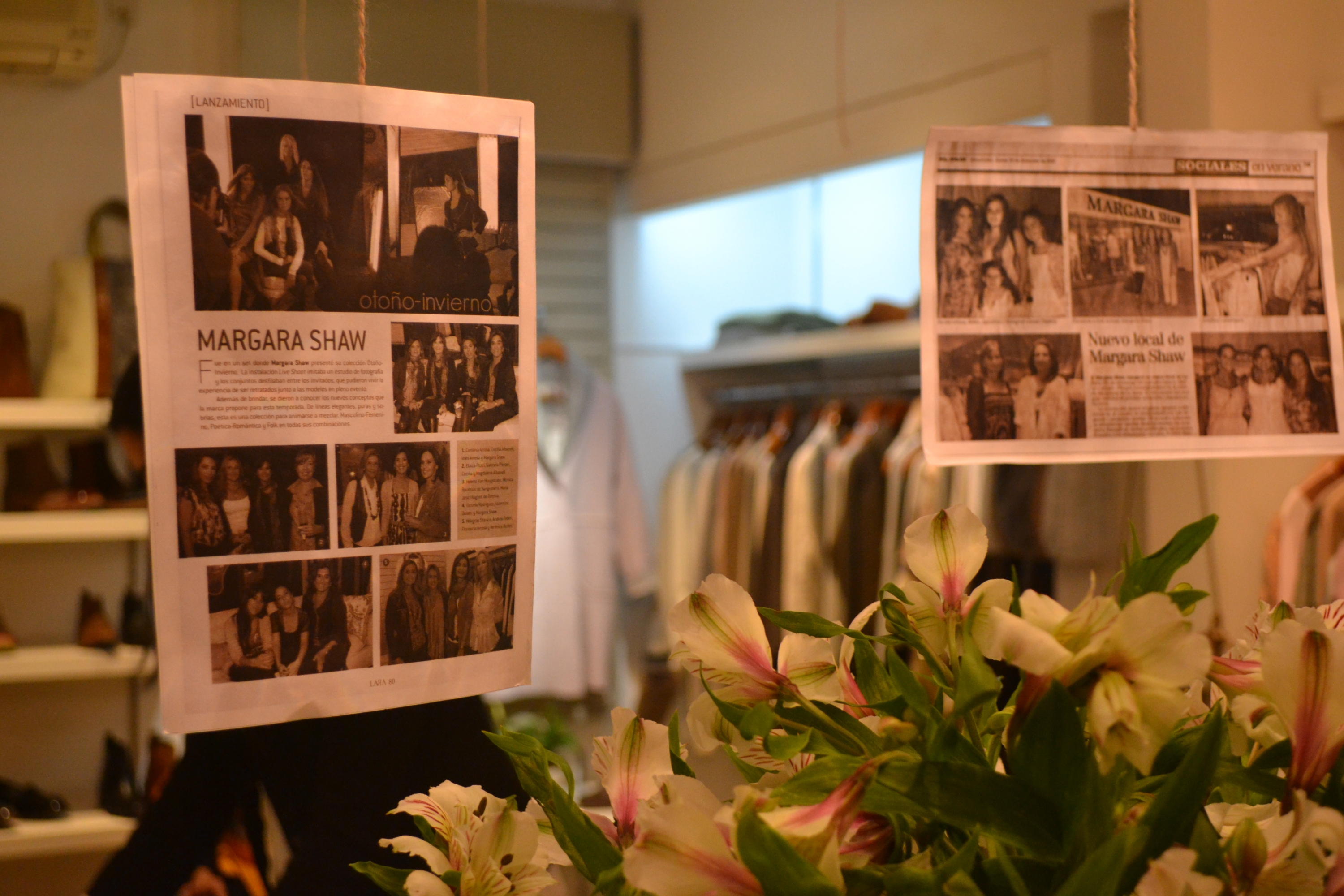 Decoración de la noche.