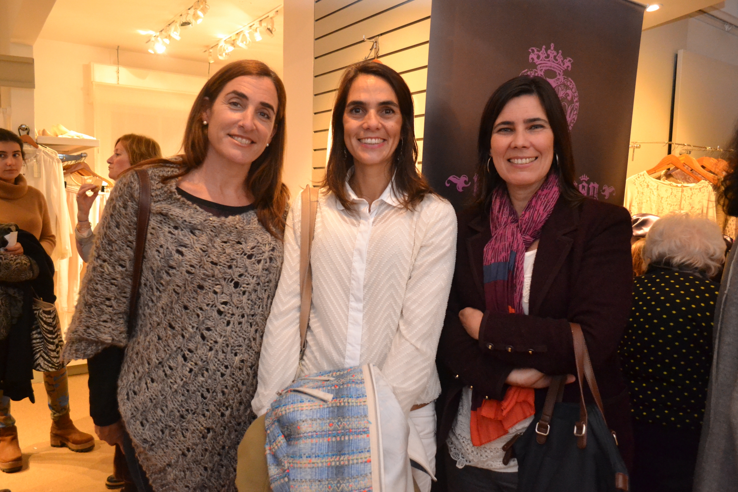 Inés Ponce de León, Virginia Brause, Soledad Aguirre.