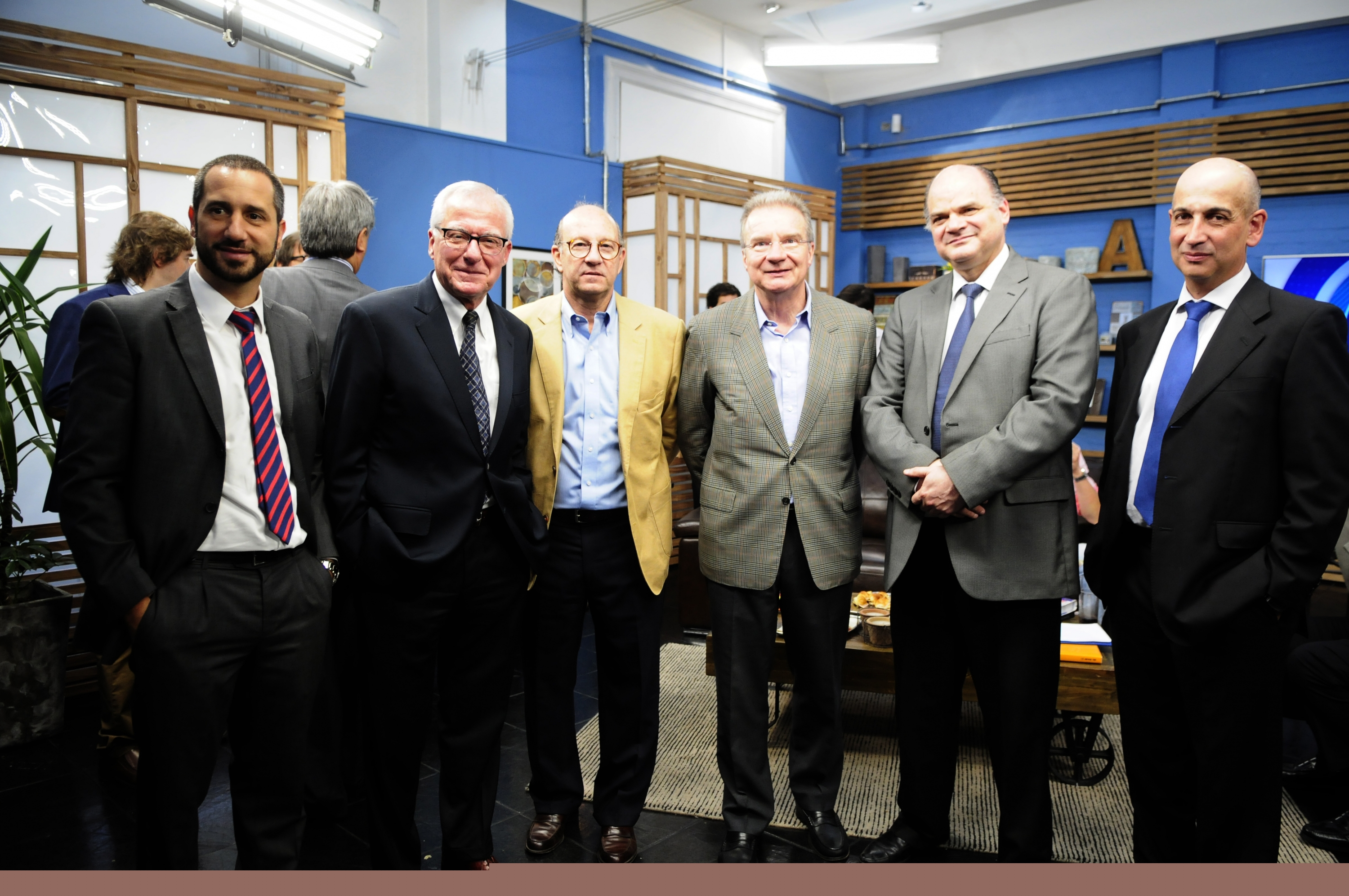 Javier Emicuri, Gustavo Delgado, Emilio Vidal Scheck, José Giusto,  Andrés Tolosa, Daniel Fuentes.