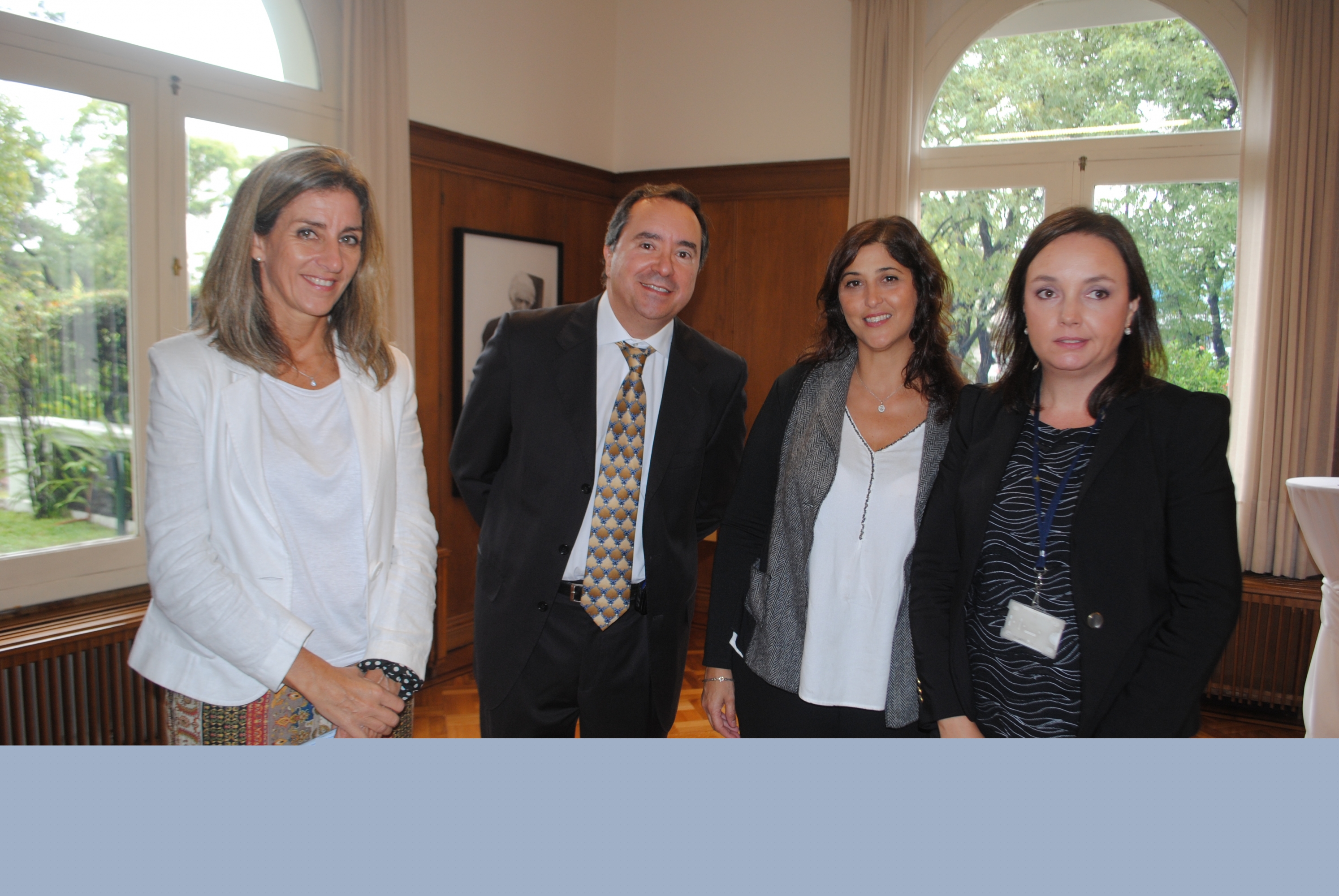 Celia de la Fuente, Marcel Mattos, Bettina D'amado, Laura Rosas.