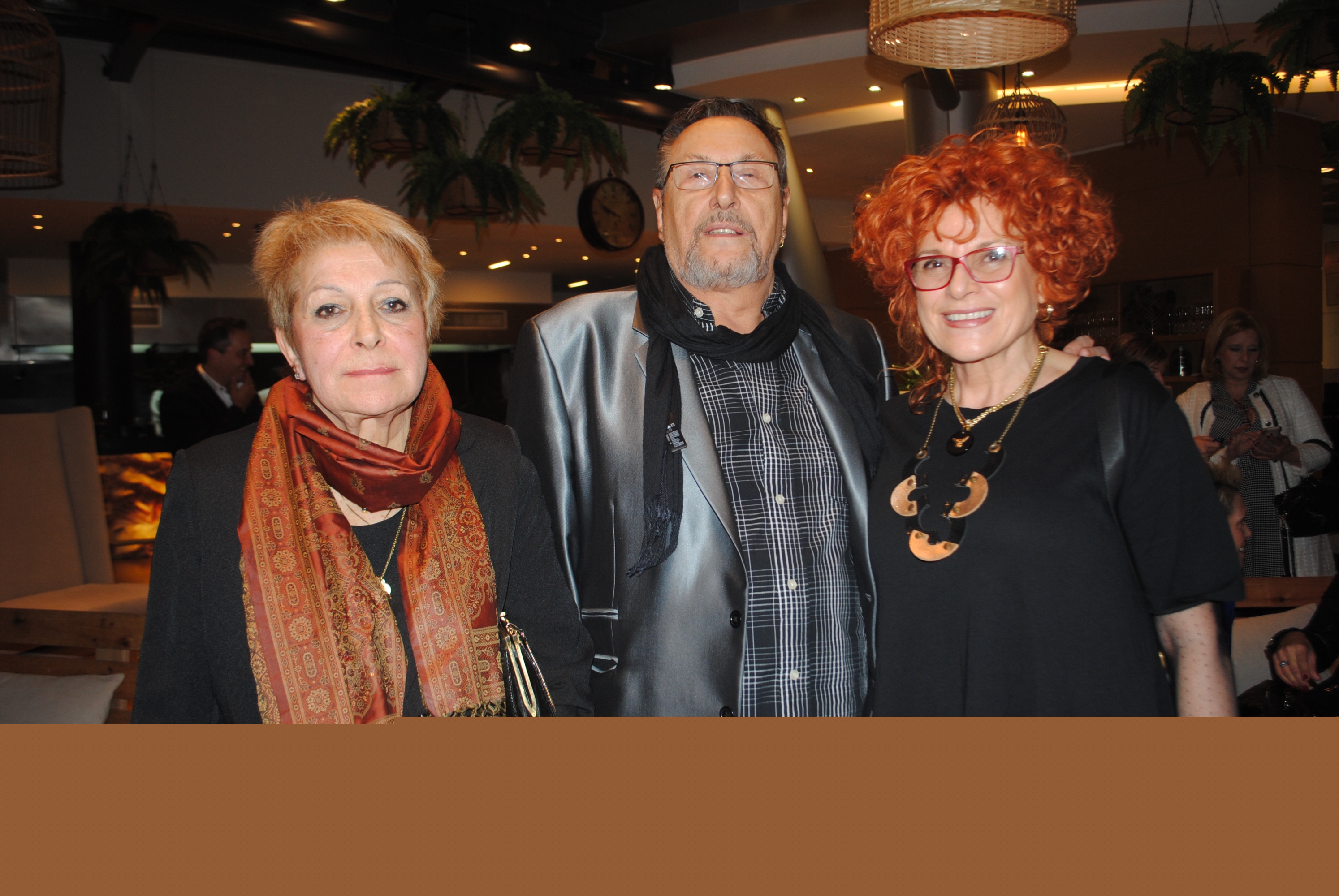 Nelida Rodríguez Ruibal, Jean Peralta, Miriam Kirichenko.