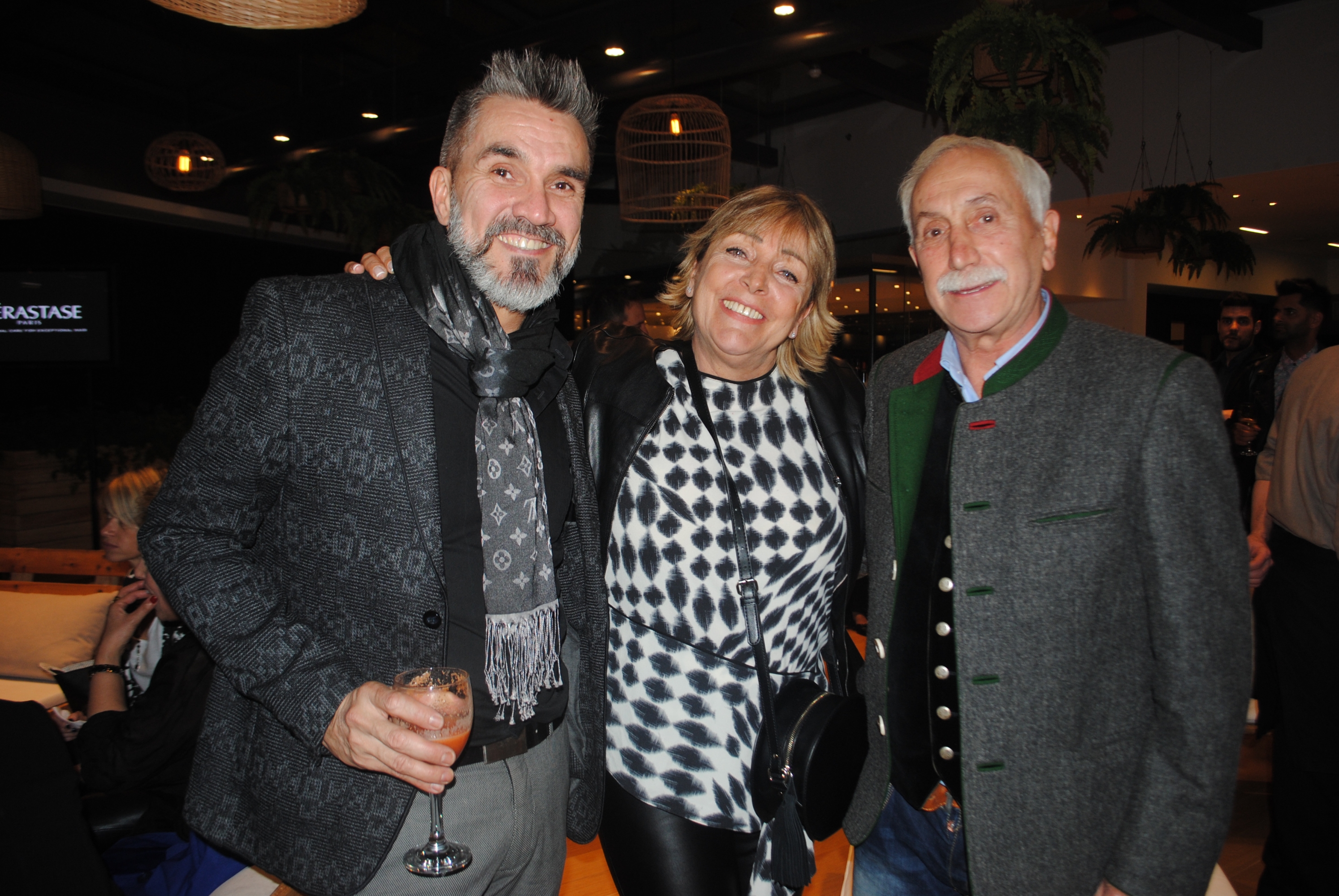 Rodi Correa, Lina Pacella, Heber Vera.