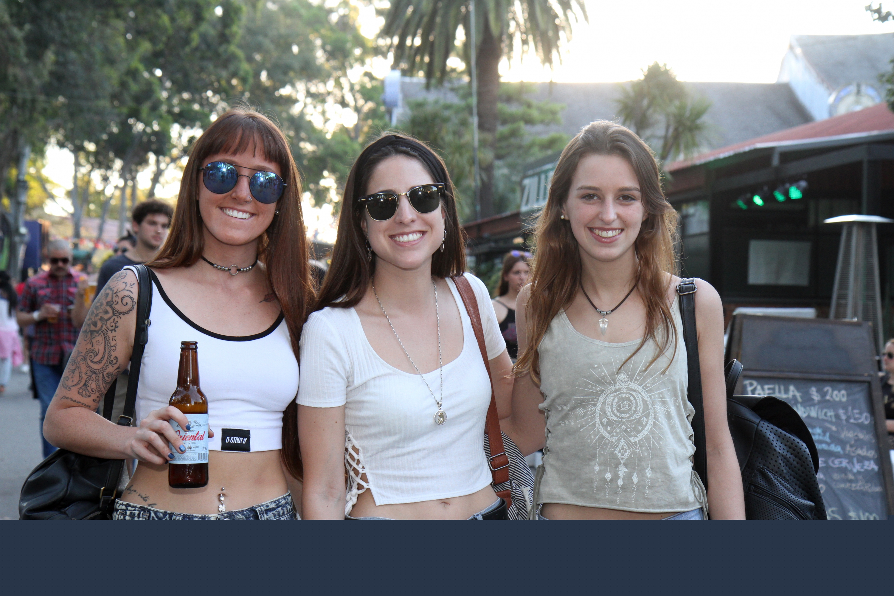 Micaela Gómez, Micaela Vilas, Erika Arias.
