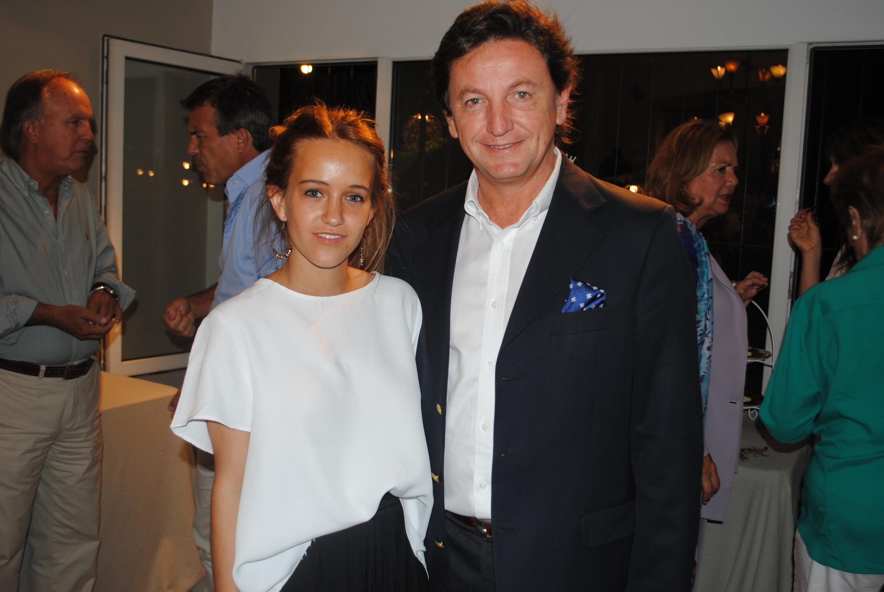 Camila y Gustavo Galfione.