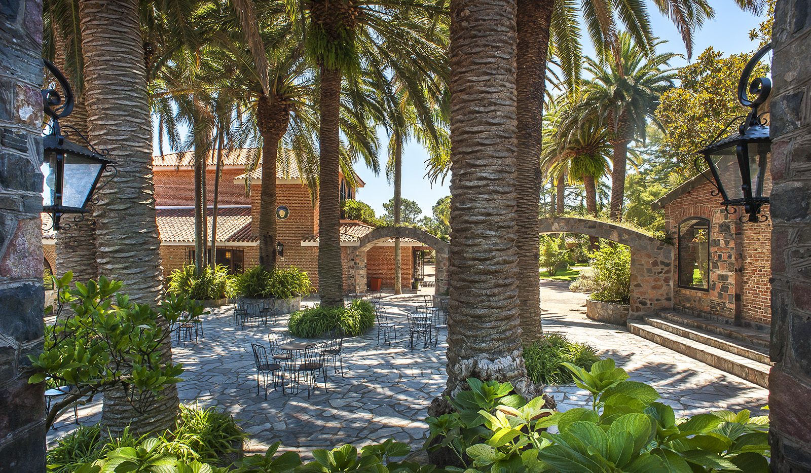 El Hotel de campo asegura una estadía cómoda y agradable.