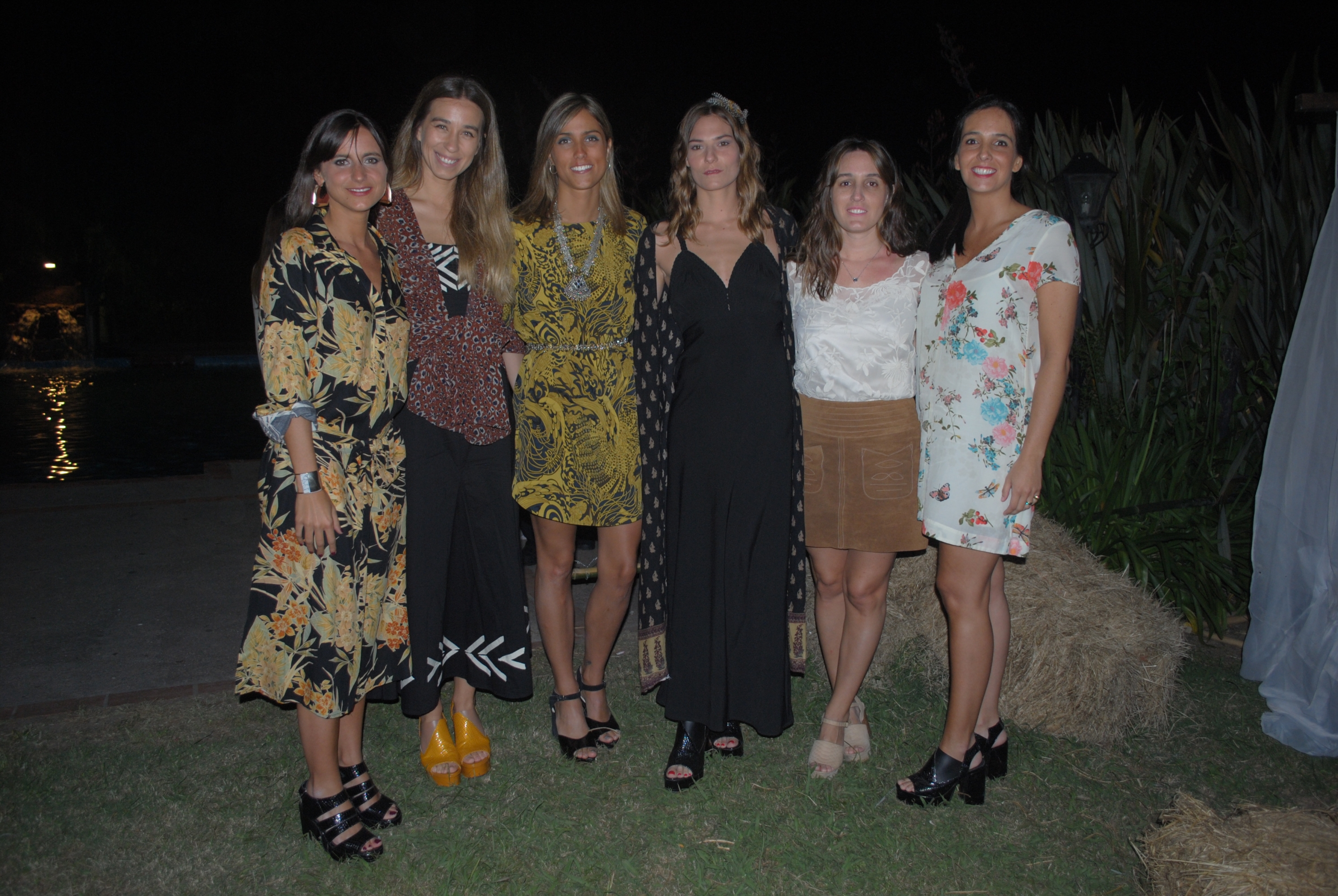Dolores Arcos Pérez, Sofía Fernández, Martina Alonso, Mercedes Bordeu, Delfina Gómez, Ximena Bordaberry.