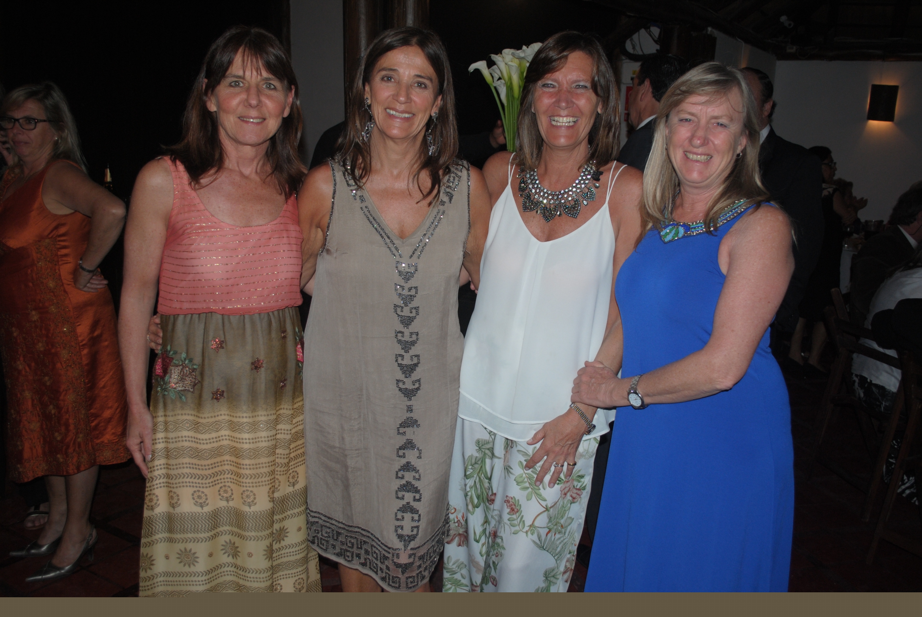 Elena Ponce de León, Rosario Arocena, Leonora Comas, Phyllis Cobham.