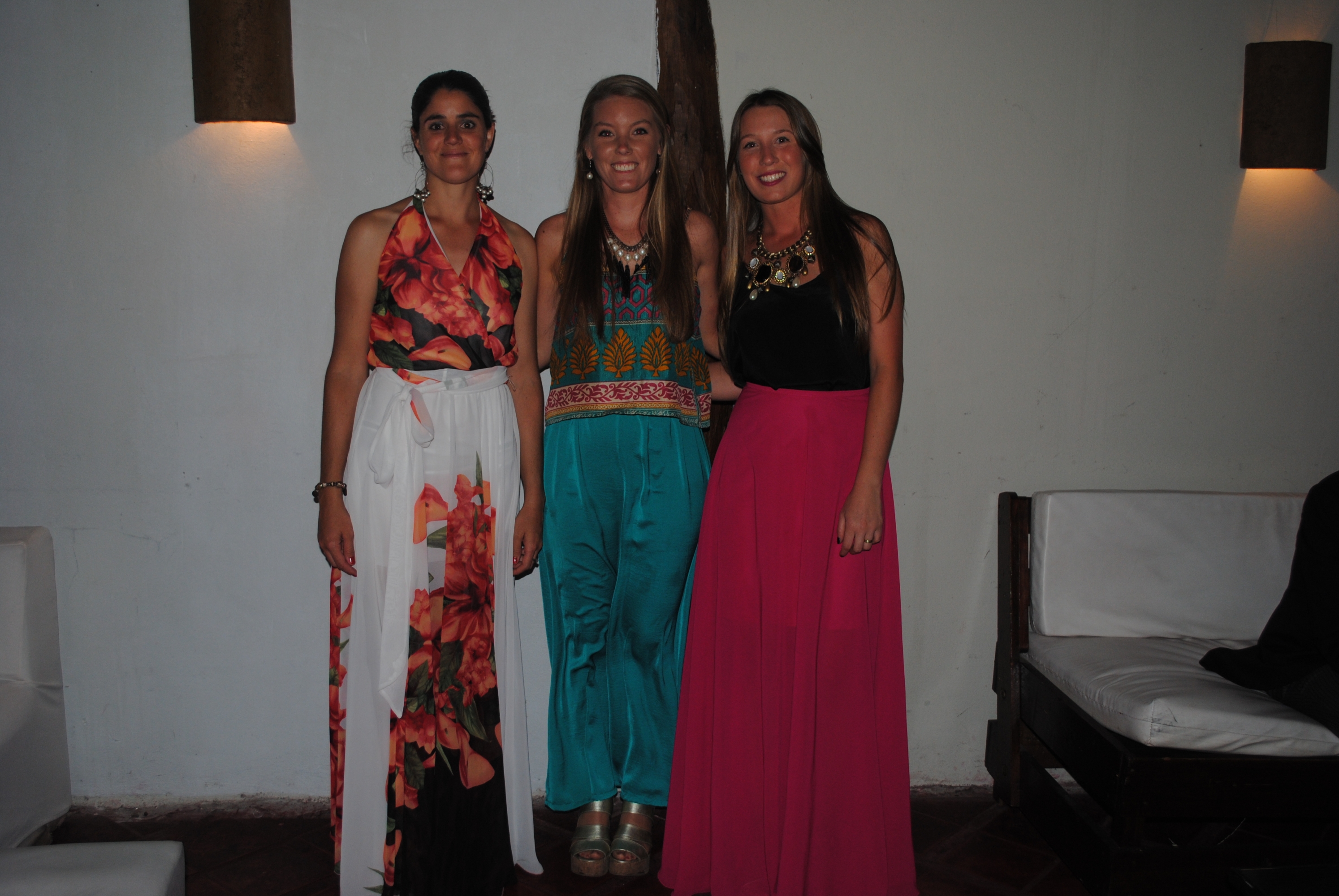 Valentina Orticochea, Valentina Puig, Belén Pereira.