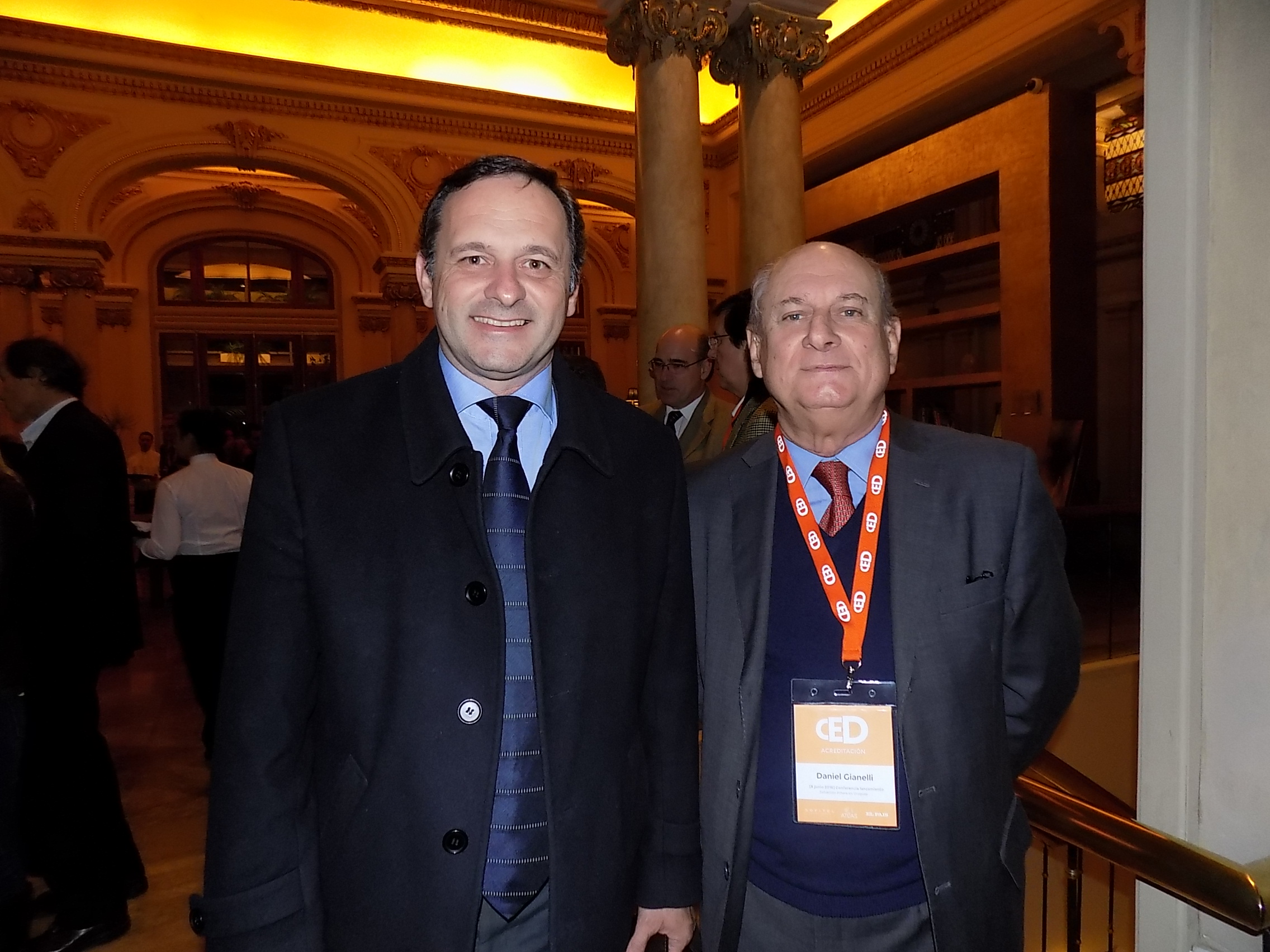Alvaro Delgado, Daniel Gianelli.