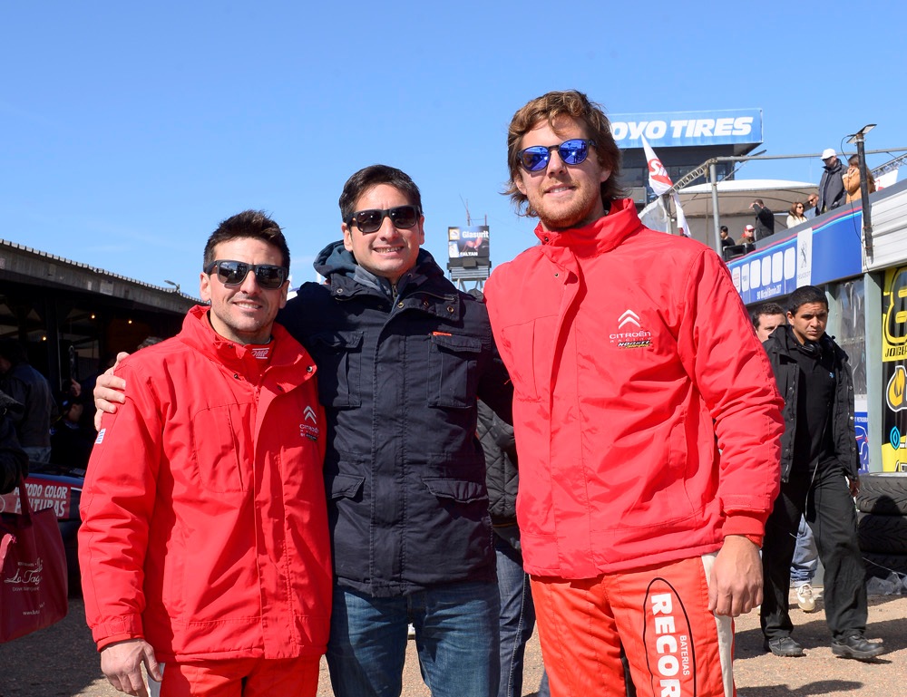 Diego Noceti, Diego Martínez, Fernando Etchegorry.