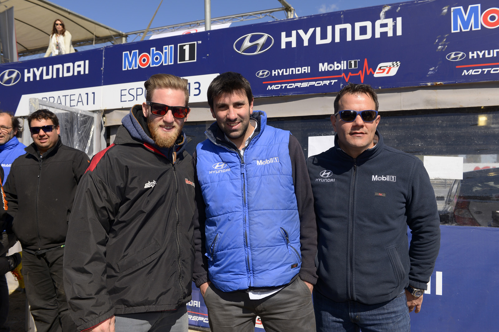 Mauricio Salvo, Ignacio Rodríguez, Carlo Espósito.