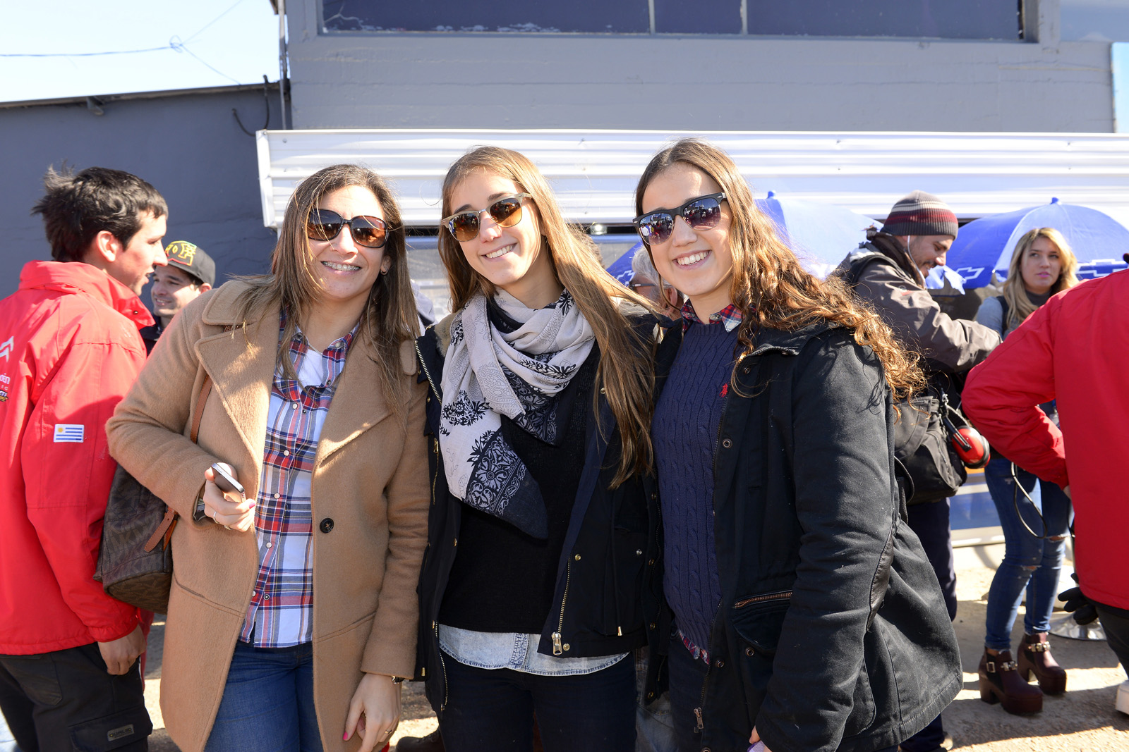 Patricia Techera, Victoria y Paulina Pontet.