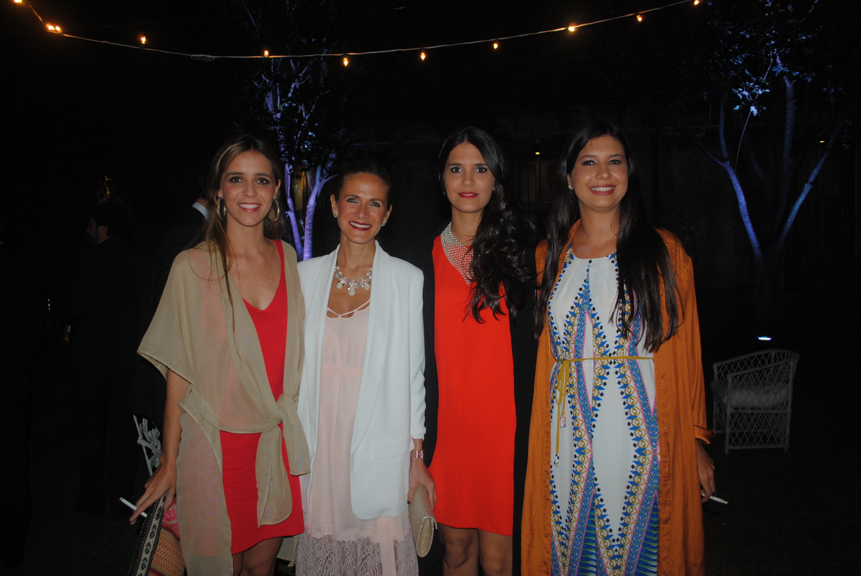 Juana Rompani, Fernanda Olivencia, Mercedes Galeano, Federica Galeano.