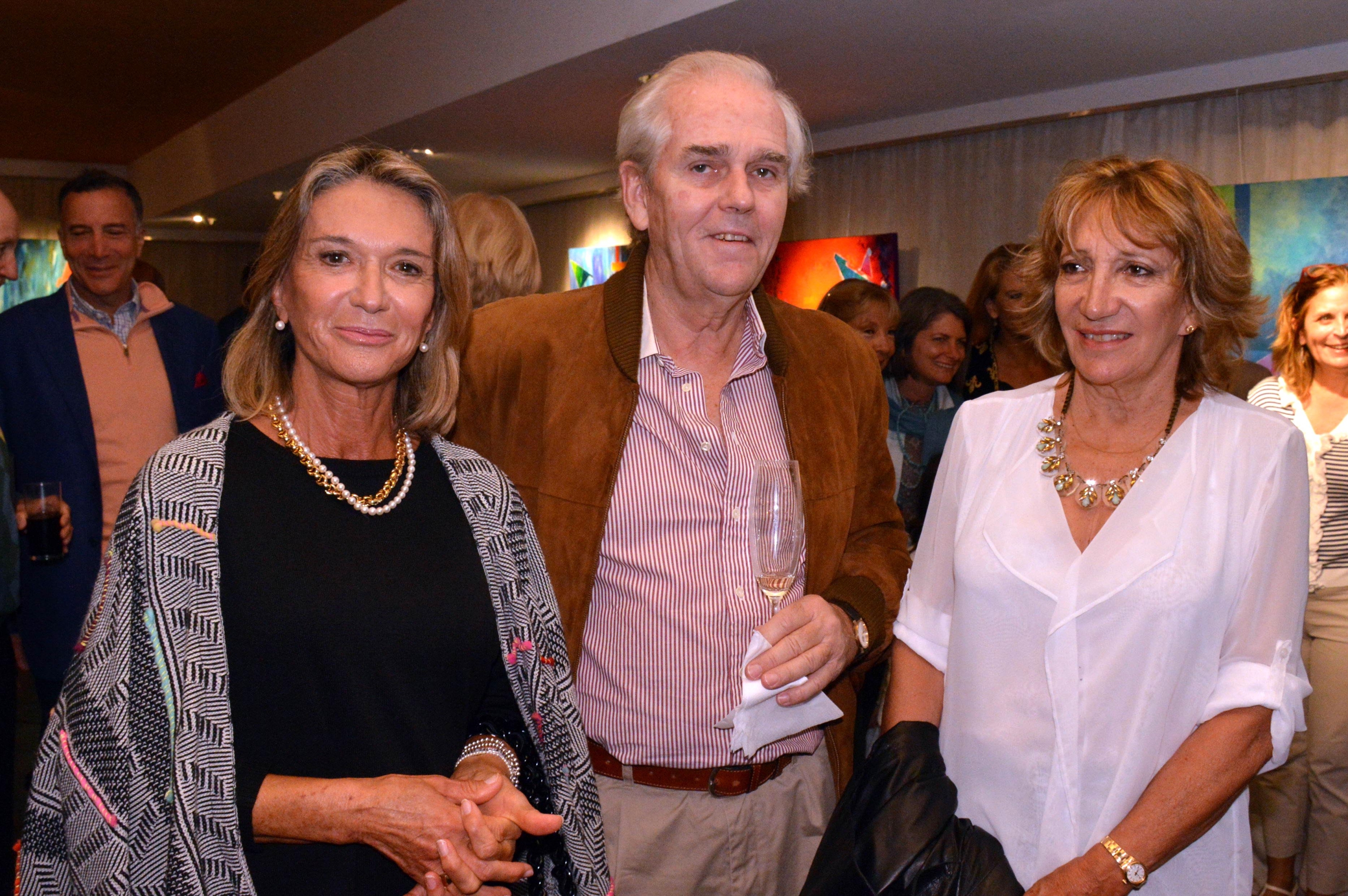 Maria L Lamas, Gerardo y Cristina Araujo.