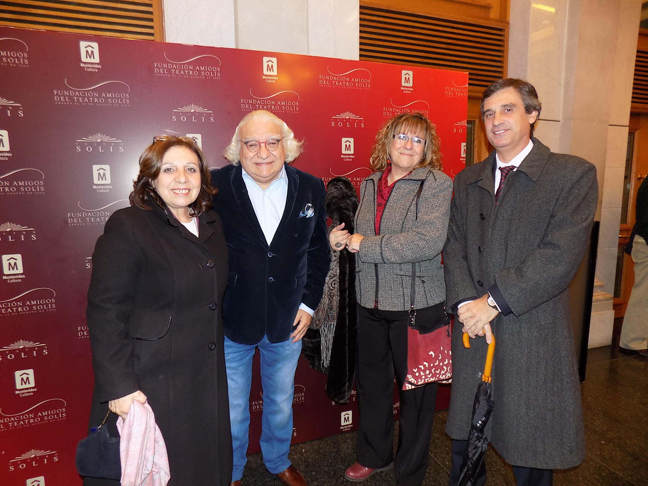 Ana Olivera, Ricardo Alarcón, Hortensia Campanella, Alvaro García.