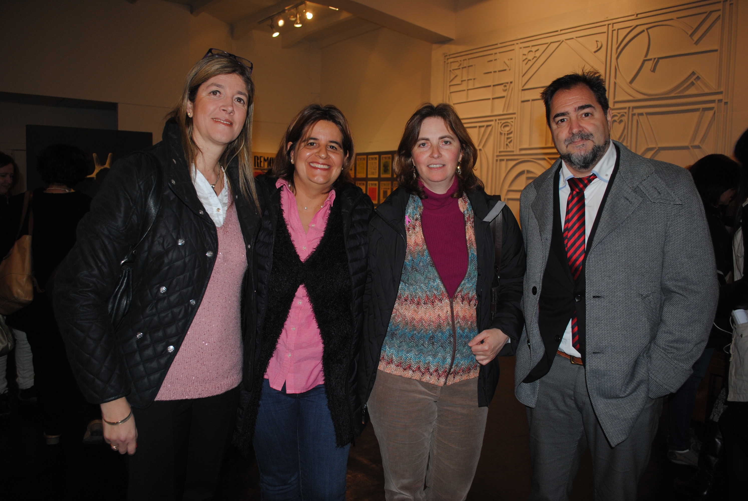 Selva Sanabia, Carolina Echartea, Bibiana Sologaistoa, Marcelo Carrasco.