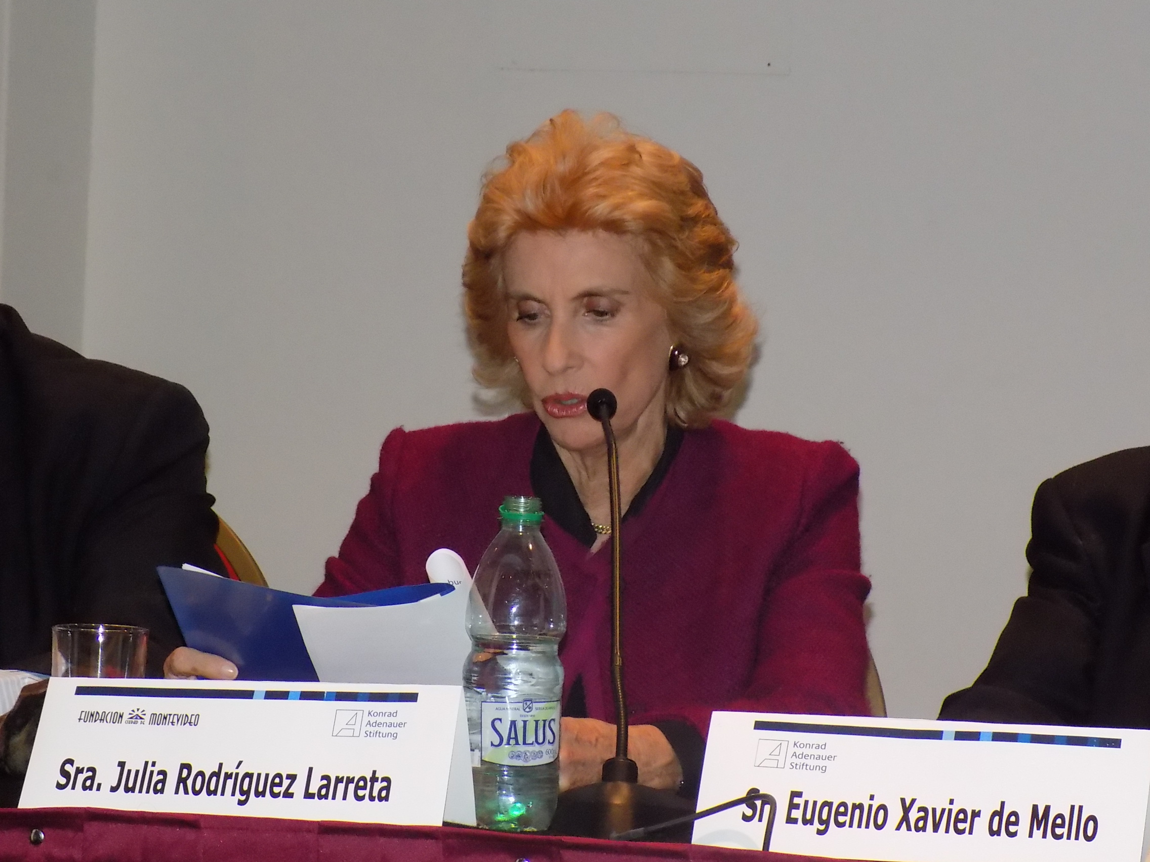 Julia Rodríguez Larreta.