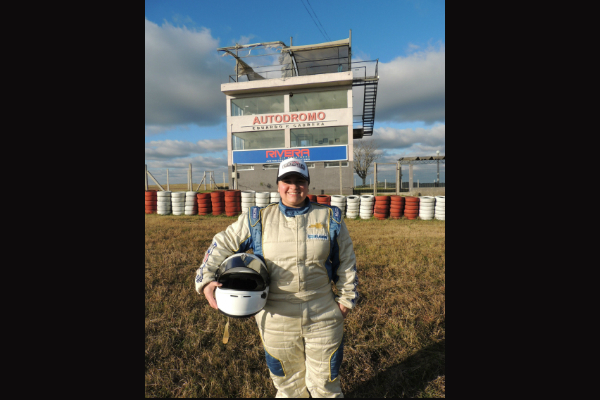 Carolina Larratea, la primera mujer que le ganó a los hombres en el Uruguay (Foto: Freddy Fernández Carranza)