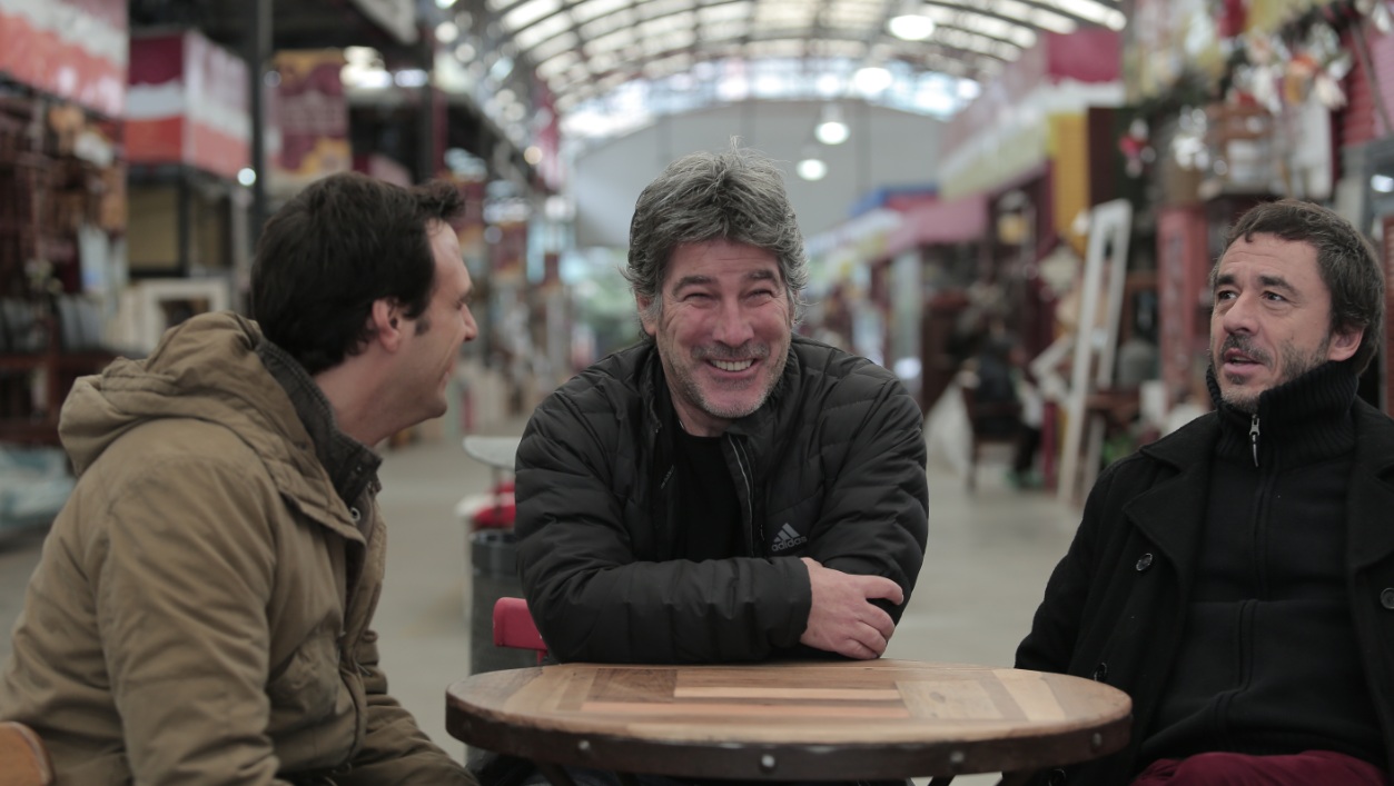 Facundo junto a Pablo y Pachu en Buenos Aires.