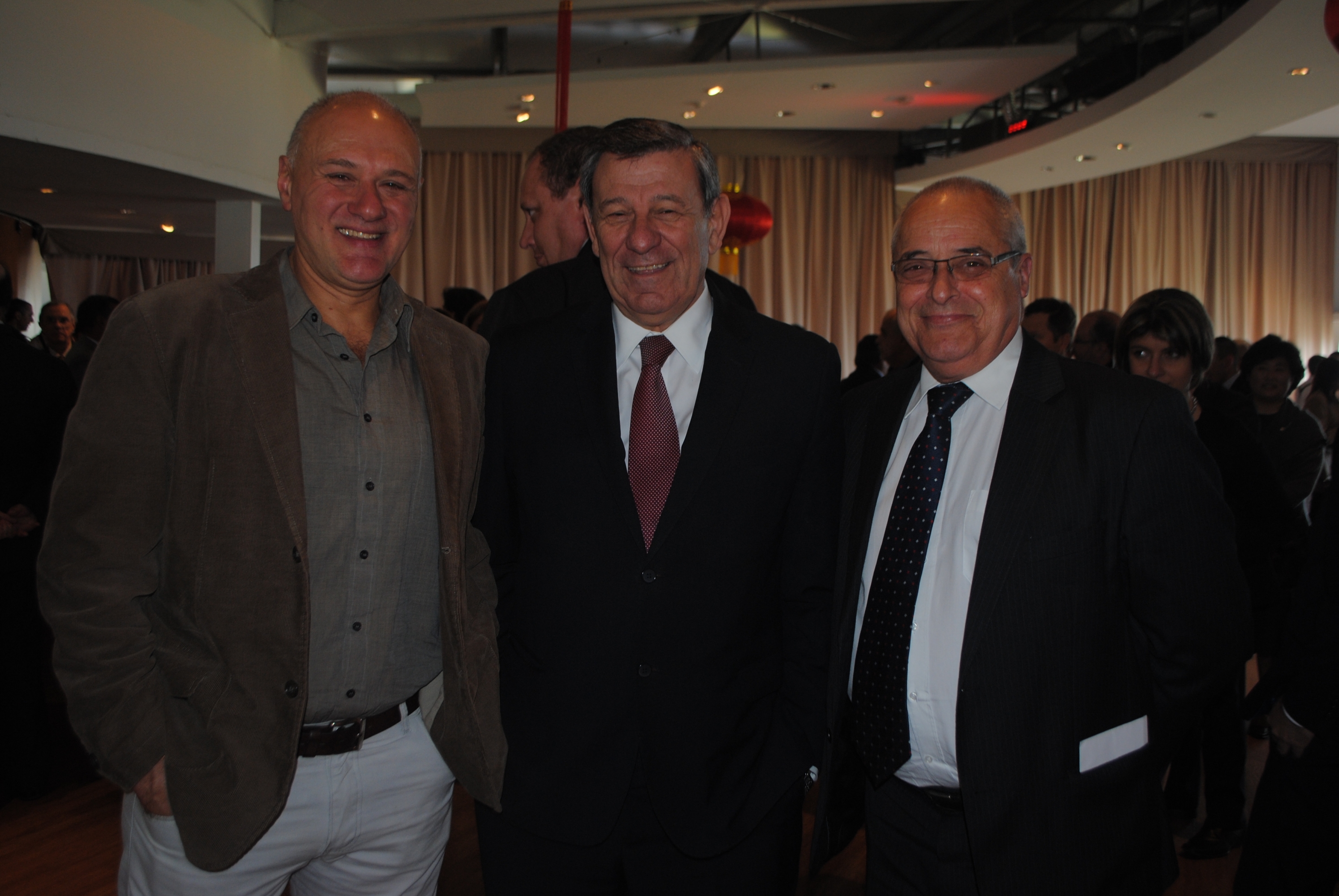 Daniel Marciglia, Rodolfo Nin Novoa, Roberto Chiazzaro