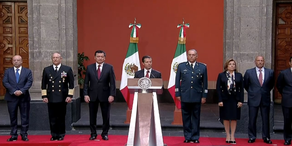 Enrique Peña Nieto confirmó la recaptura de Guzmán. Foto: Captura