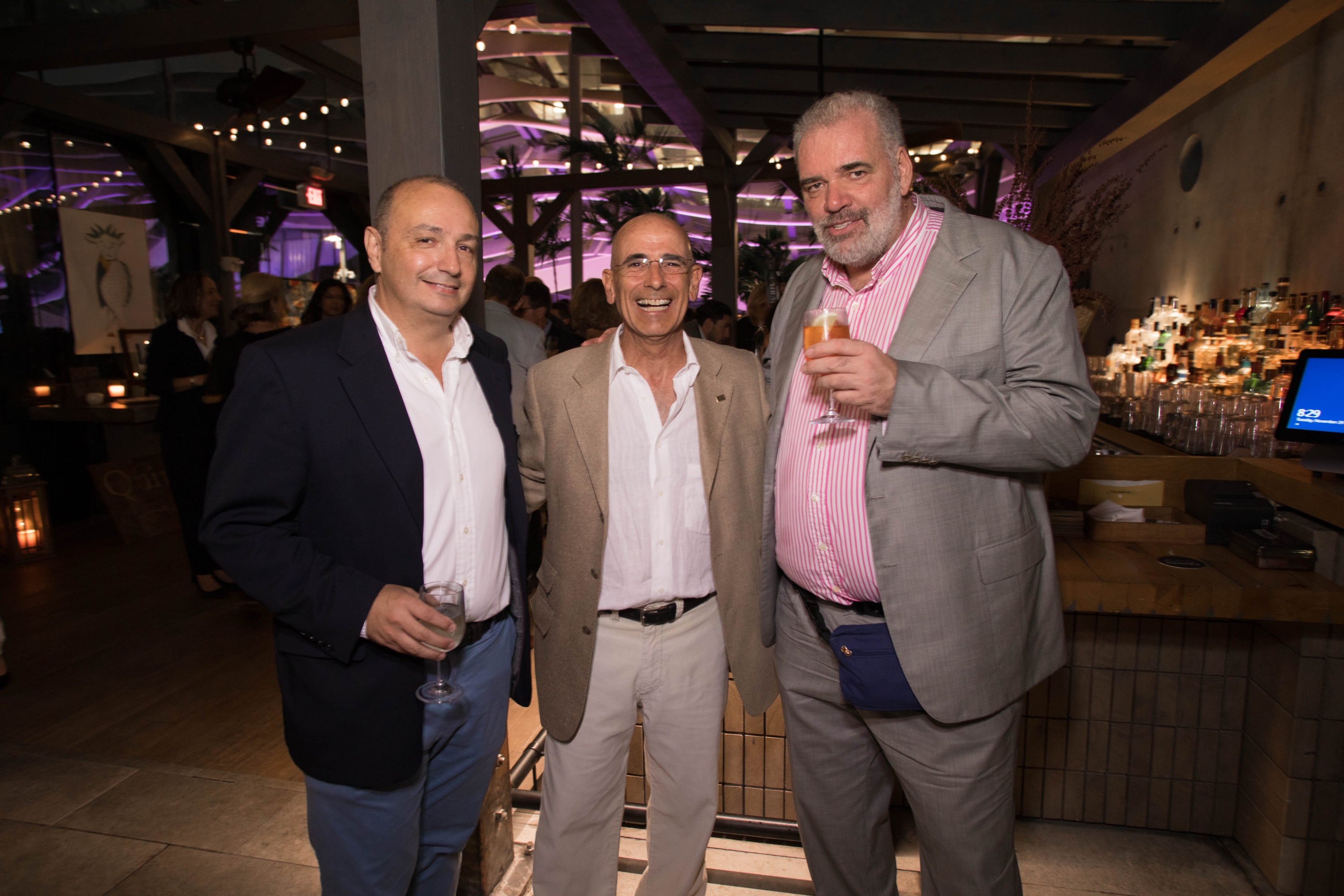 Martín Mas, Eduardo Campiglia, Pablo Atchugarry.